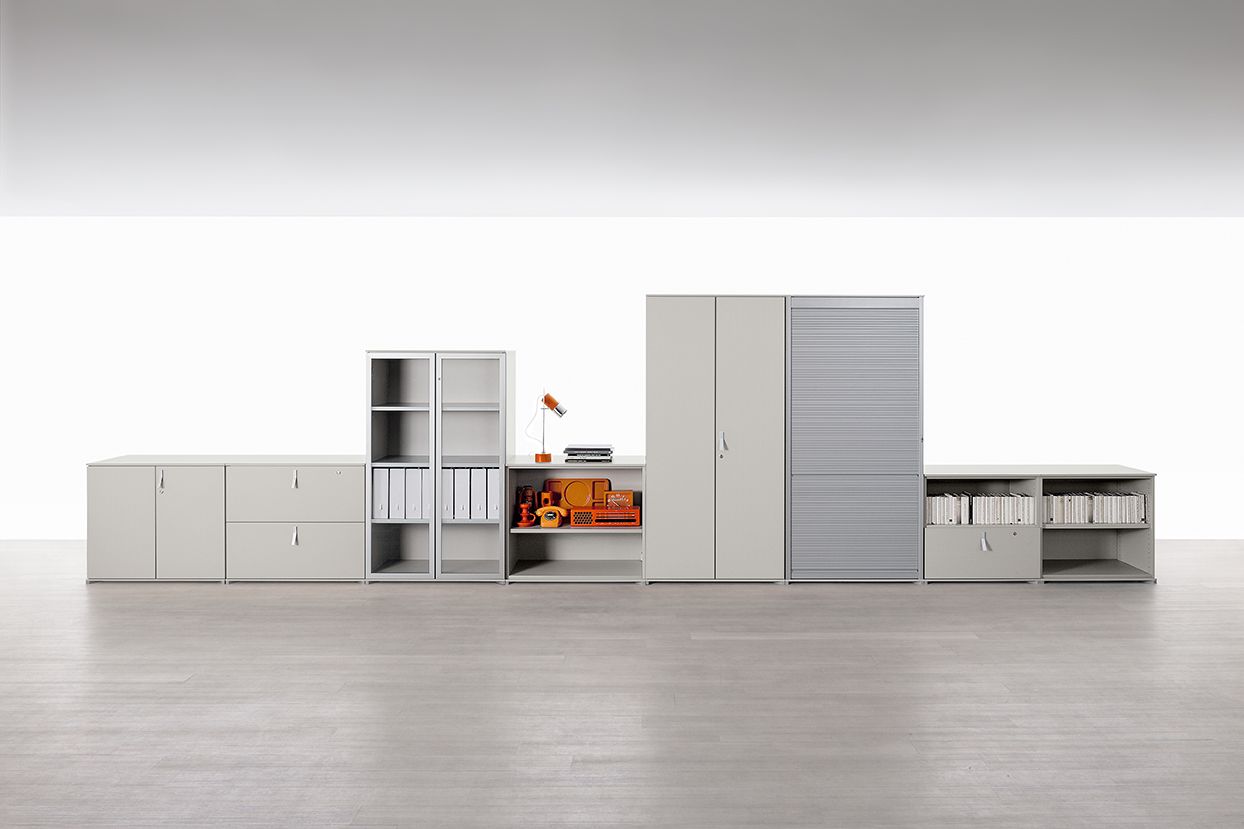 MODULAR BOX Tall office storage unit By Citterio