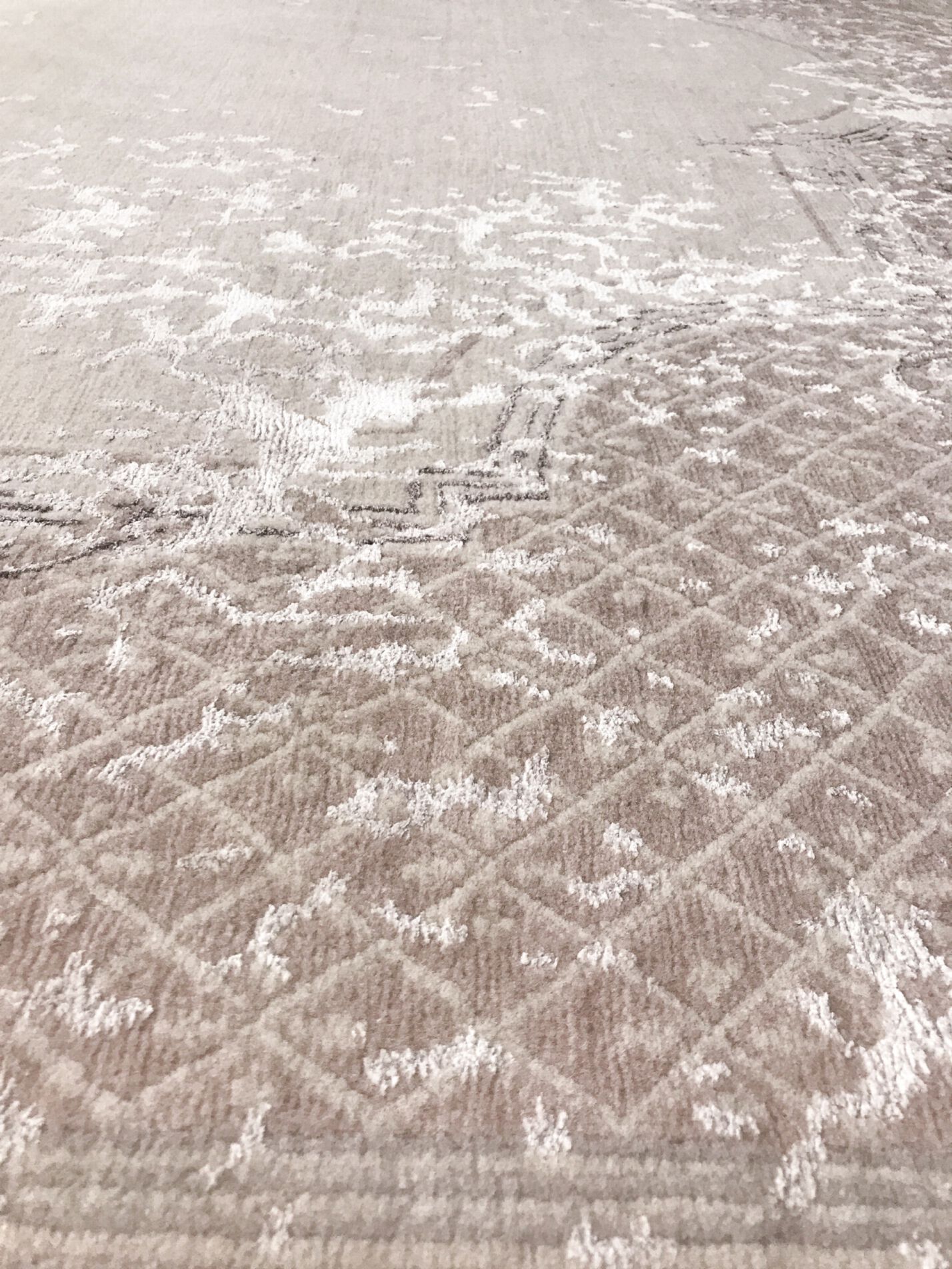 AUBUSSON VINTAGE DUSTY ROSE by Tapis Rouge - Tappeto rettangolare fatto a mano - 6