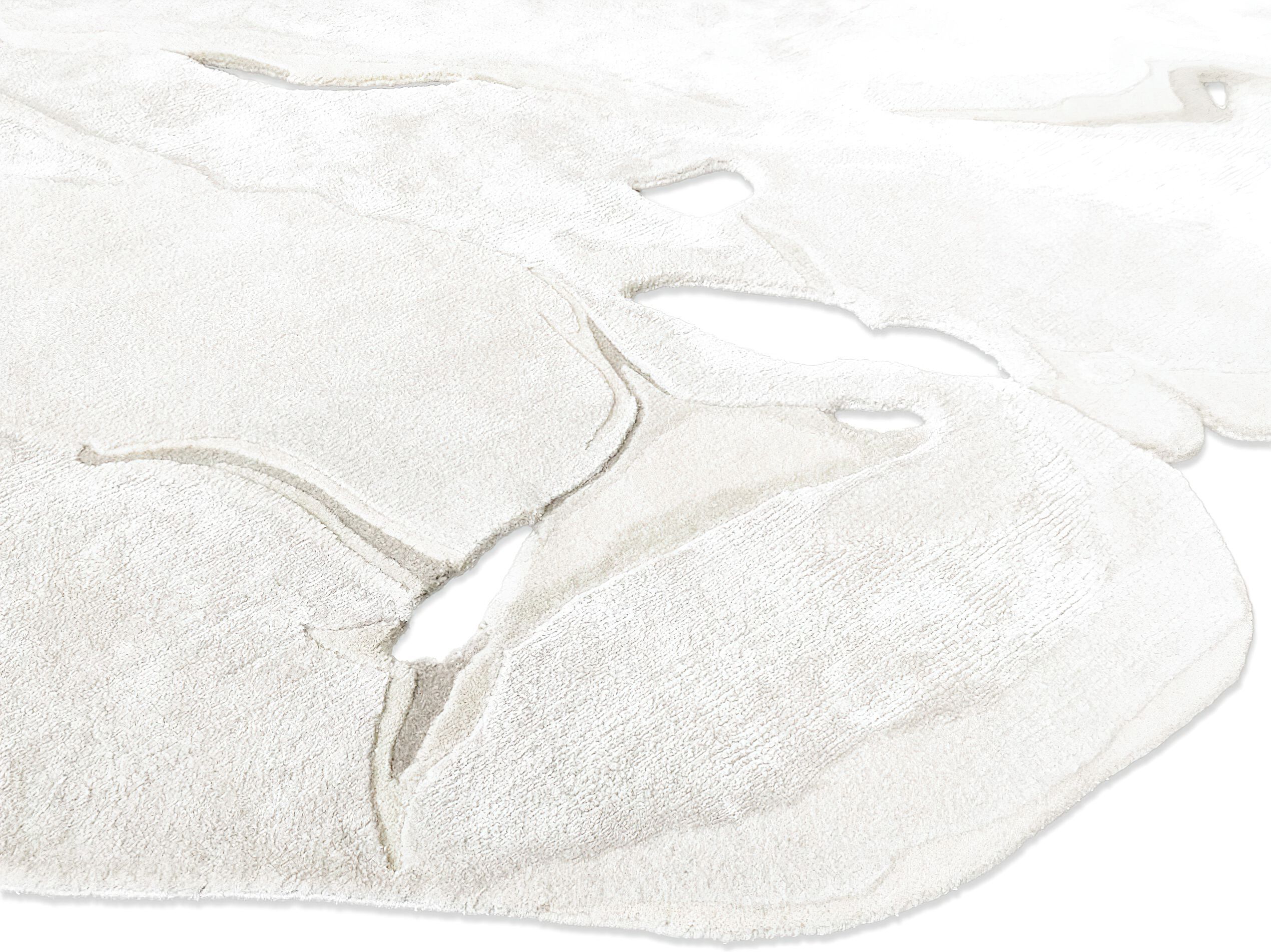 BIANCO by Tapis Rouge - Tappeto curvo fatto a mano - 3