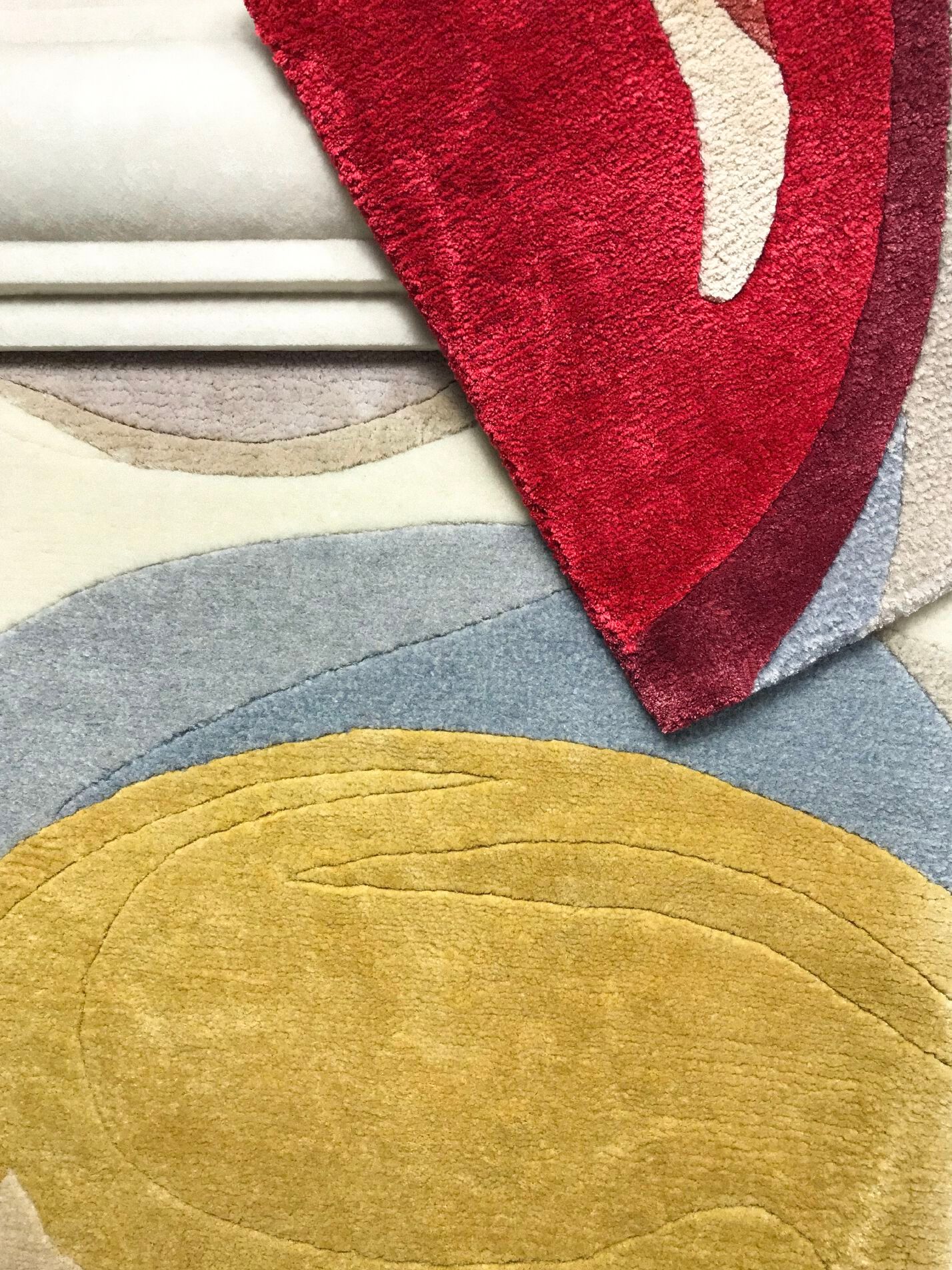 BUBBLES by Tapis Rouge - Tappeto rettangolare fatto a mano - 5