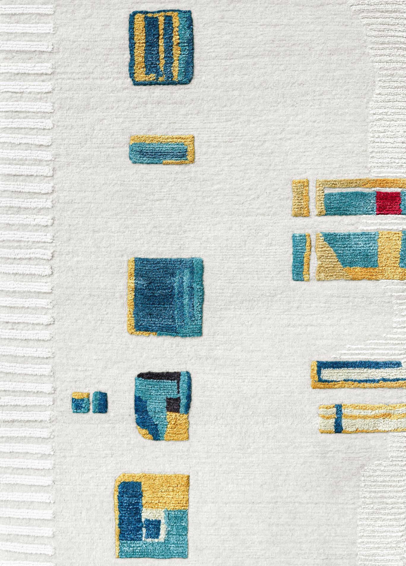 CAMARILLO BLANC by Tapis Rouge - Tappeto rettangolare fatto a mano - 4