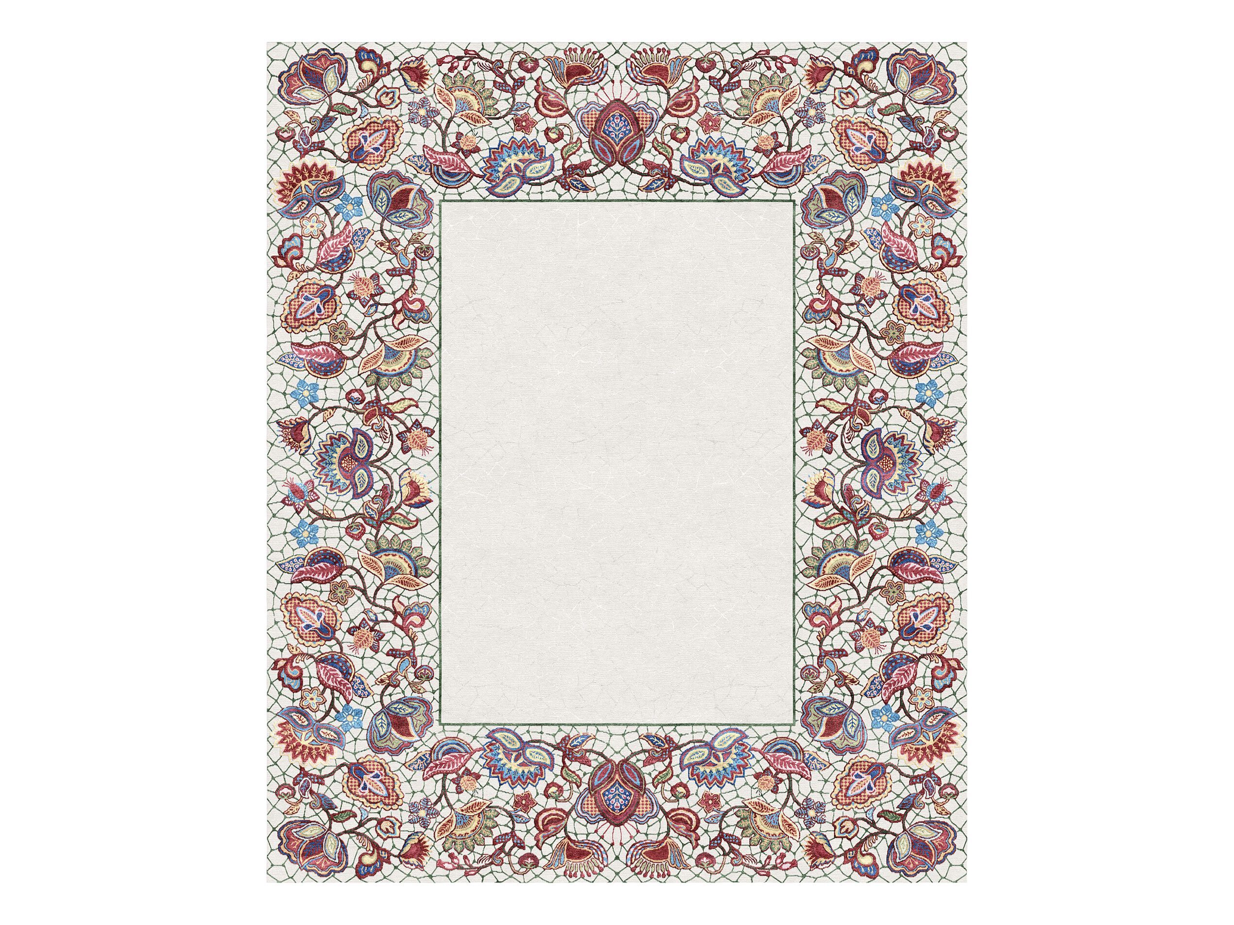 CHARLOTTE CHERRY by Tapis Rouge - Tappeto fatto a mano rettangolare