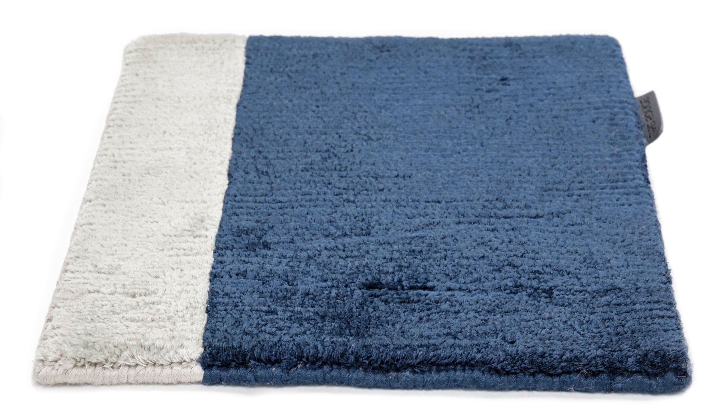 COLOR BLOCK DEEP BLUE by Tapis Rouge - Tappeto rettangolare fatto a mano - 2