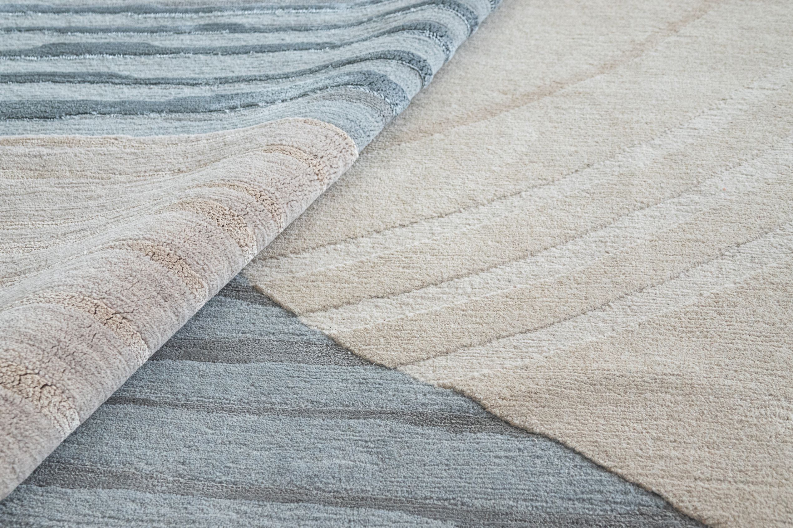 COMPOSITION VII by Tapis Rouge - Tappeto rotondo fatto a mano - 7