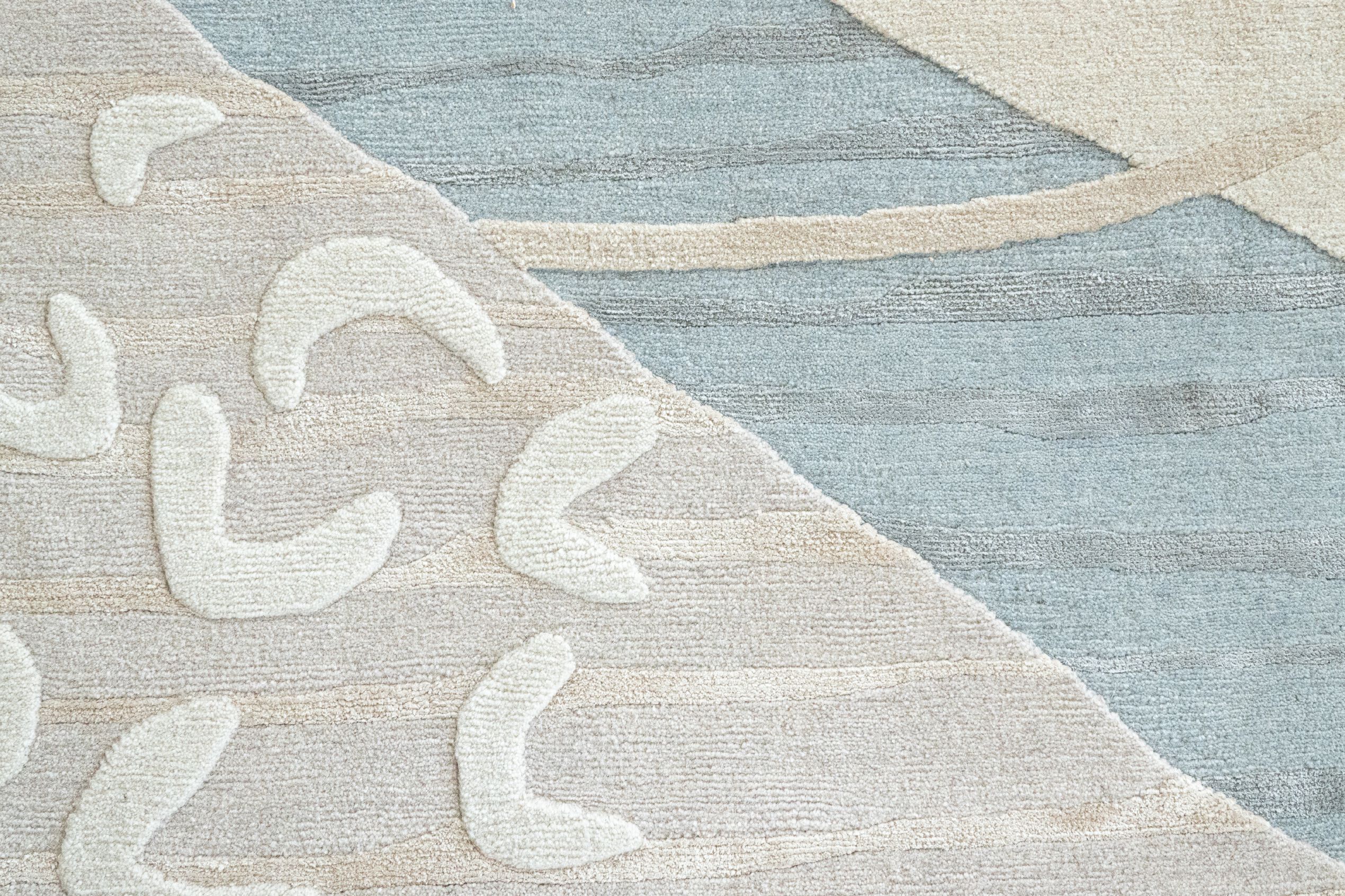COMPOSITION VII by Tapis Rouge - Tappeto rotondo fatto a mano - 15