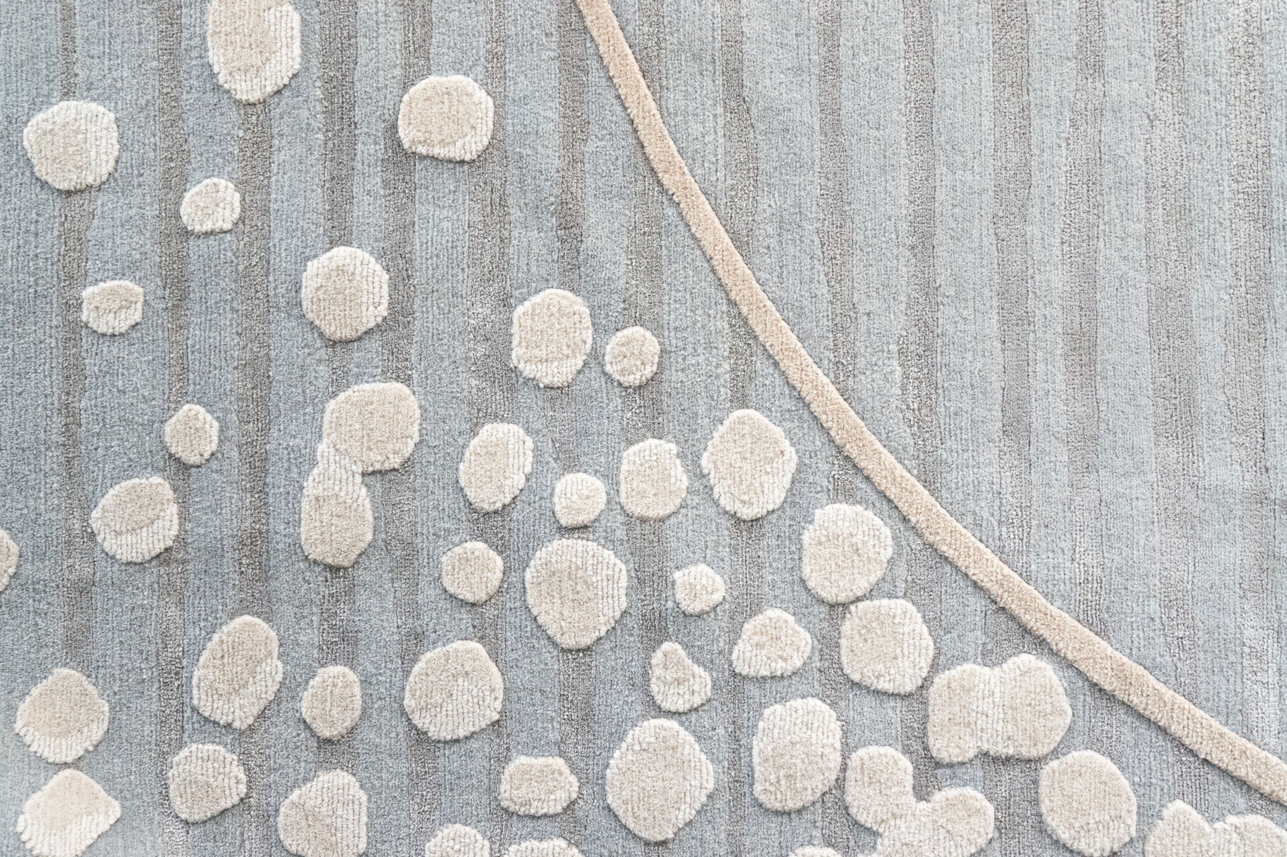 COMPOSITION VII by Tapis Rouge - Tappeto rotondo fatto a mano - 9