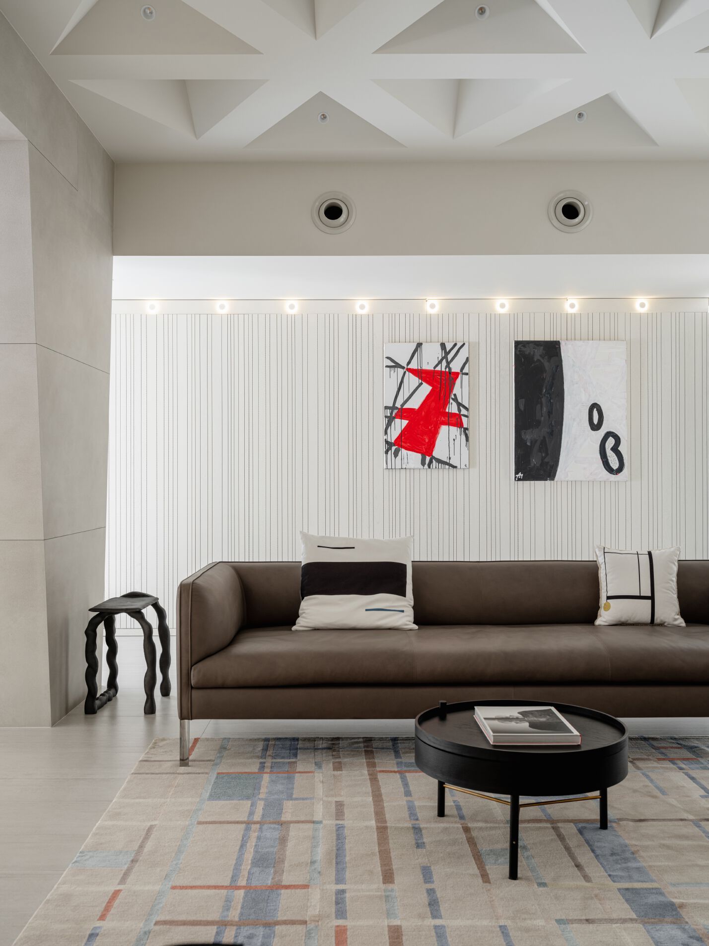 COMPOSITION VI by Tapis Rouge - Tappeto rettangolare fatto a mano - 3