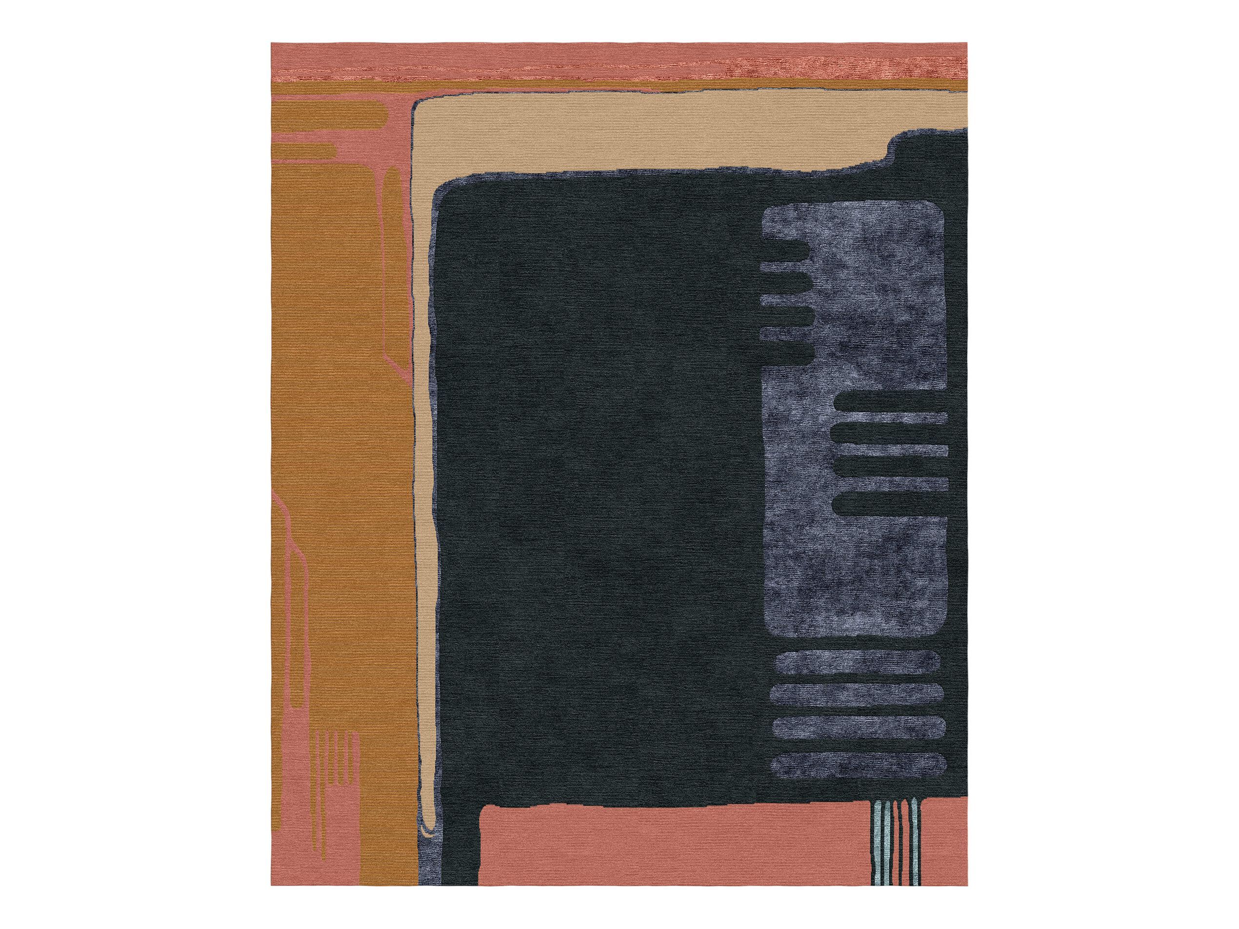 COMPOSITION XIII.I by Tapis Rouge - Tappeto rettangolare fatto a mano