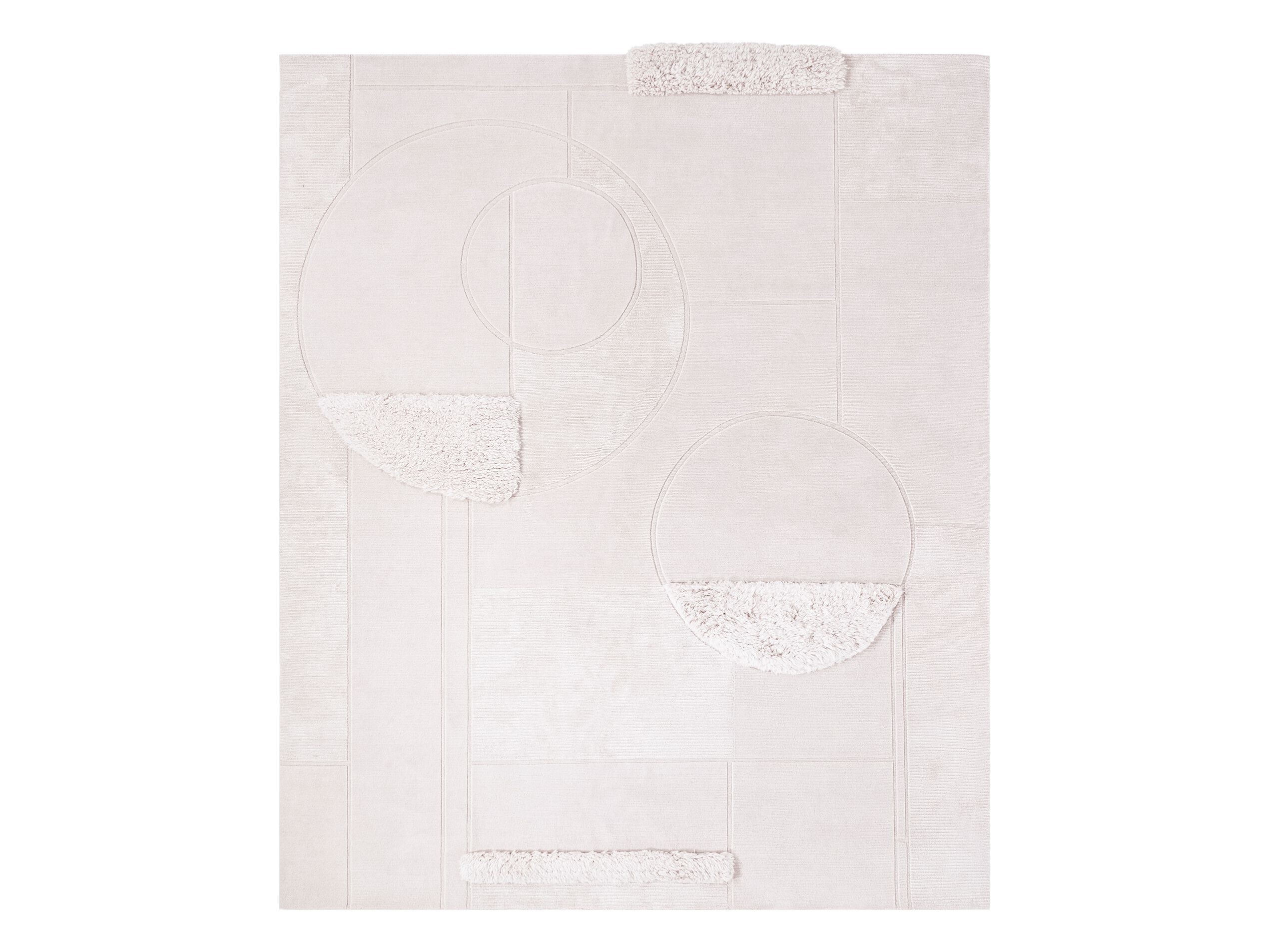 COMPOSITION XIV.II by Tapis Rouge - Tappeto rettangolare fatto a mano