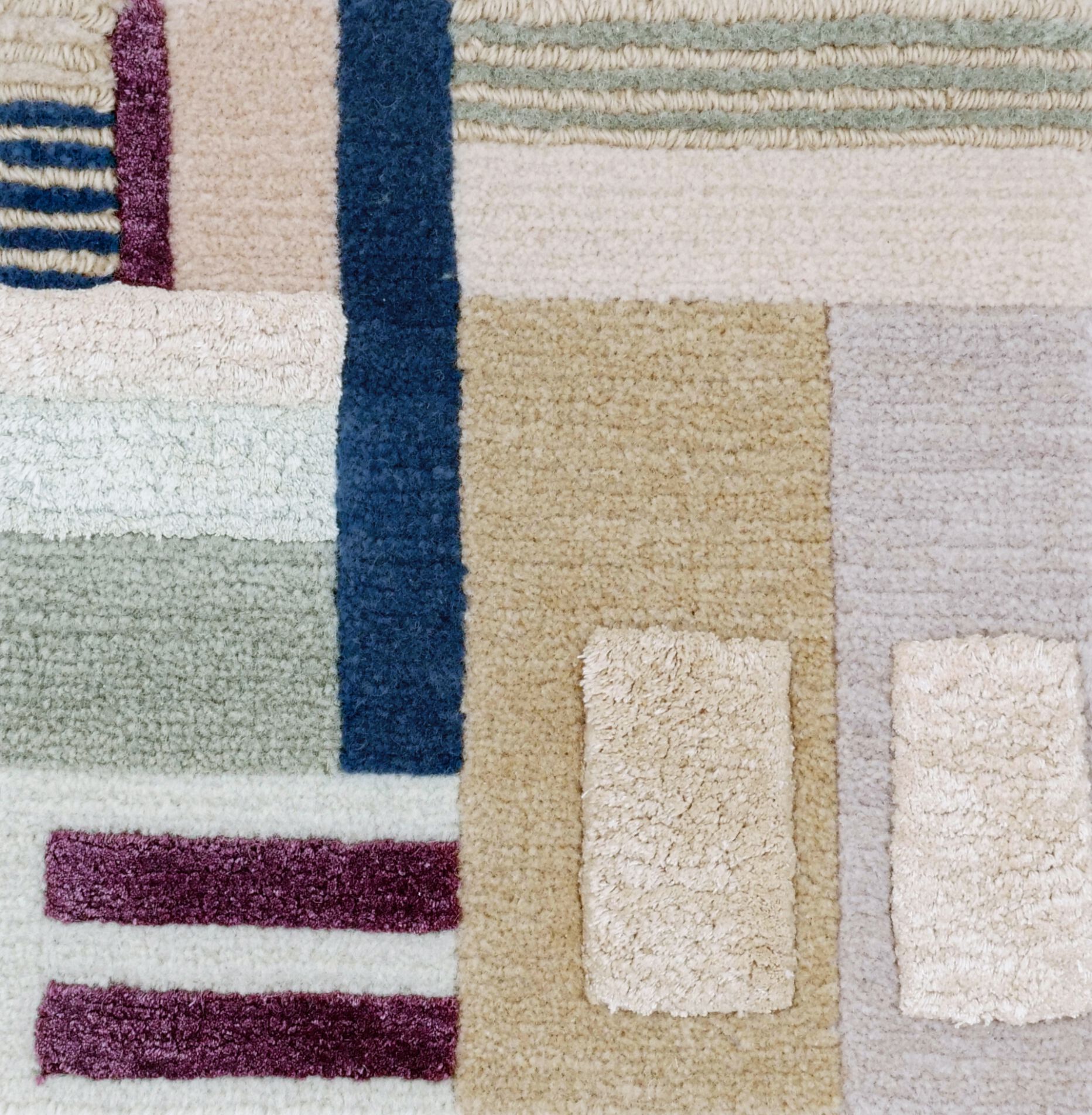 COMPOSITION XVIII by Tapis Rouge - Tappeto rettangolare fatto a mano - 2