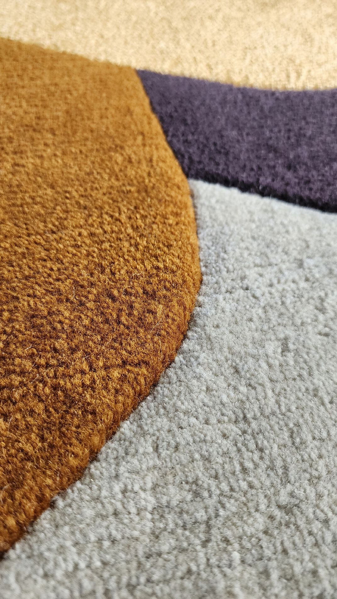 COMPOSITION XXII by Tapis Rouge - Tappeto curvo fatto a mano - 5