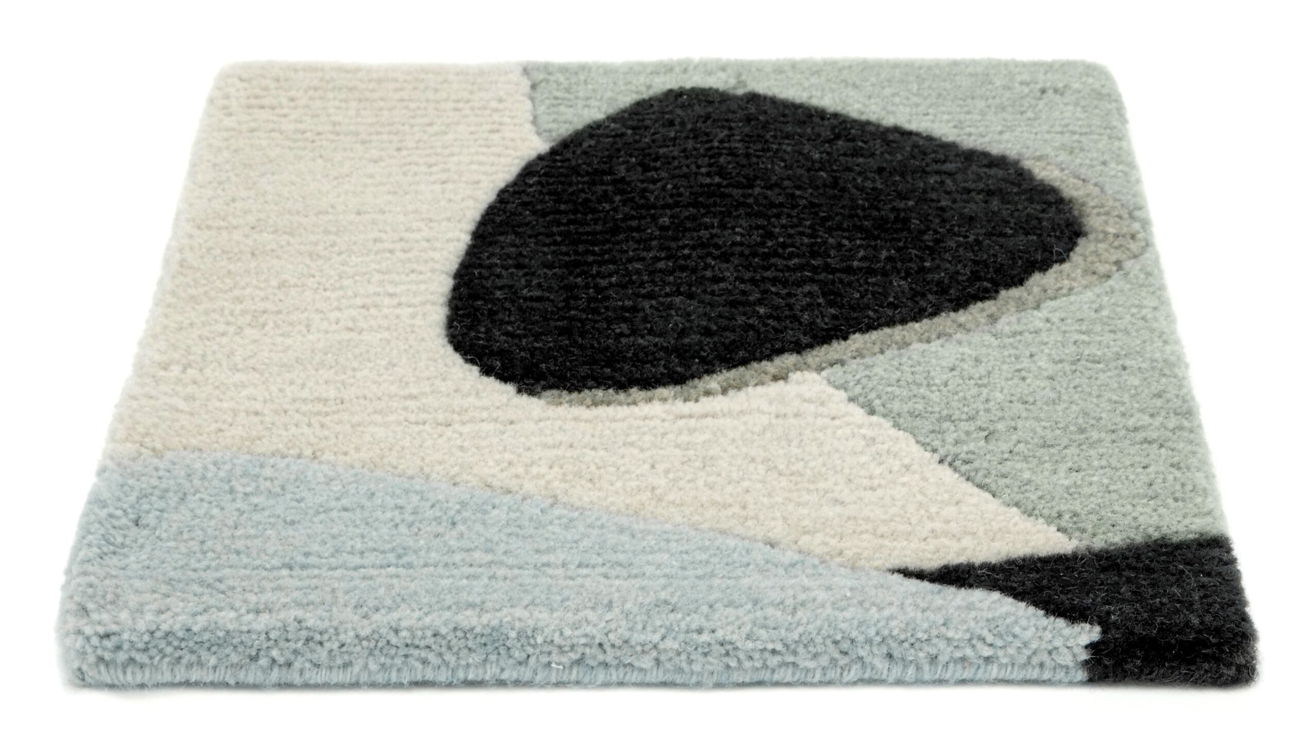 COMPOSITION XXI by Tapis Rouge - Tappeto curvo fatto a mano - 6