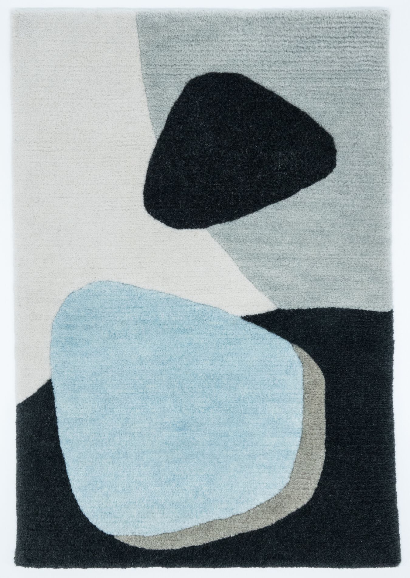 COMPOSITION XXI by Tapis Rouge - Tappeto curvo fatto a mano - 5