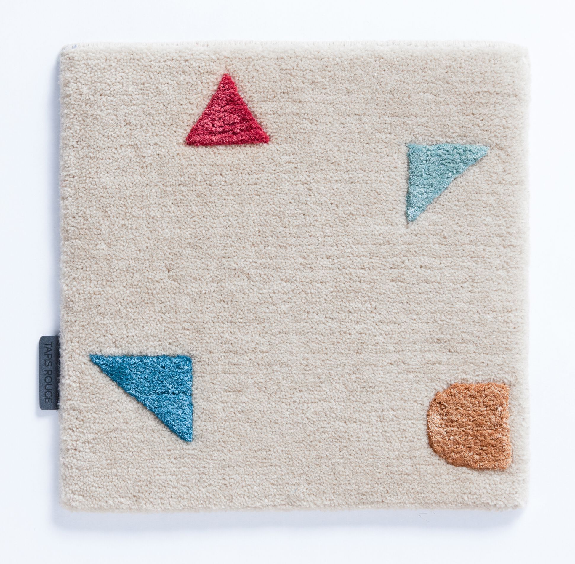 ELEMENTI BIANCO by Tapis Rouge - Tappeto rettangolare fatto a mano - 3