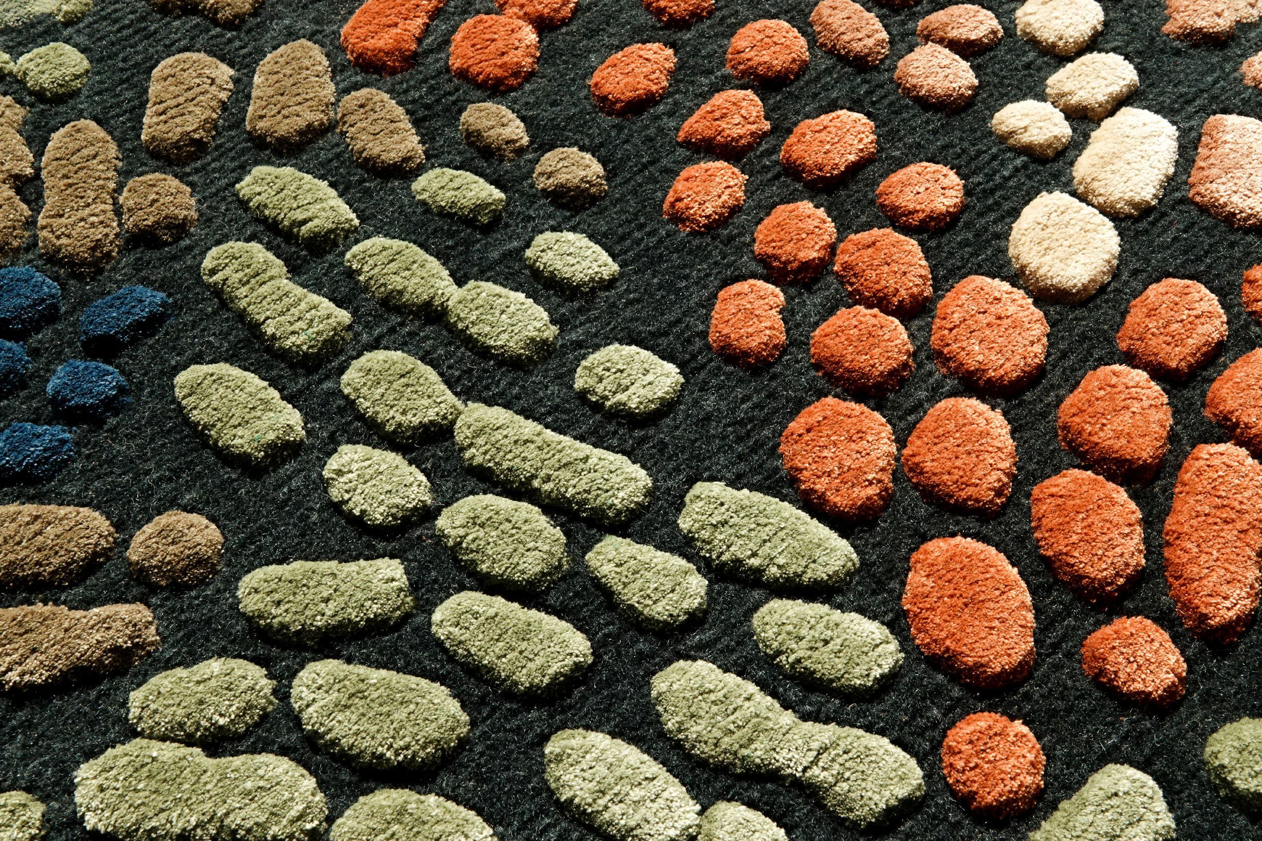 FIAMETTA GIARDINO IN AUTUNNO by Tapis Rouge - Tappeto fatto a mano in lana e seta - 7