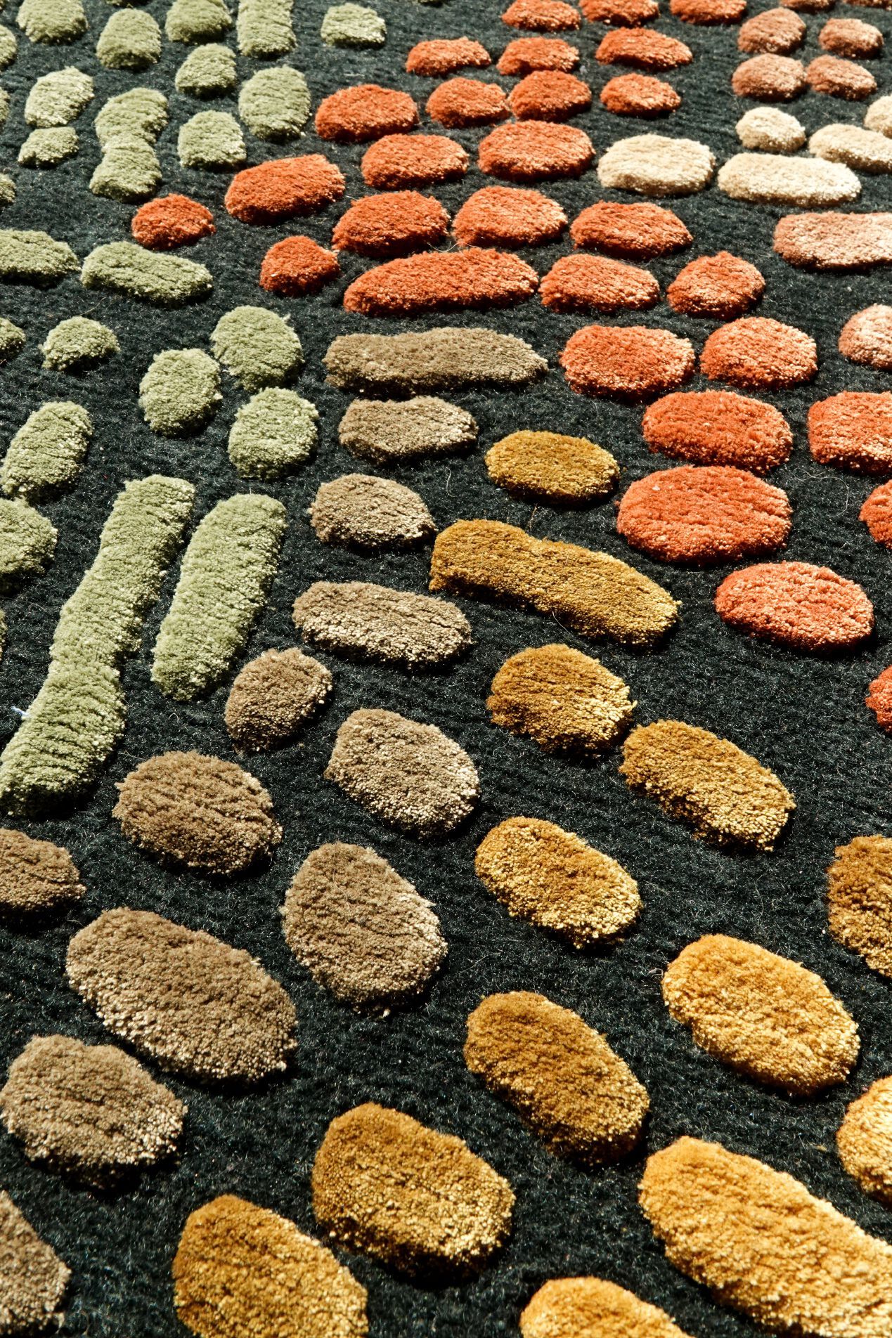 FIAMETTA GIARDINO IN AUTUNNO by Tapis Rouge - Tappeto fatto a mano in lana e seta - 9