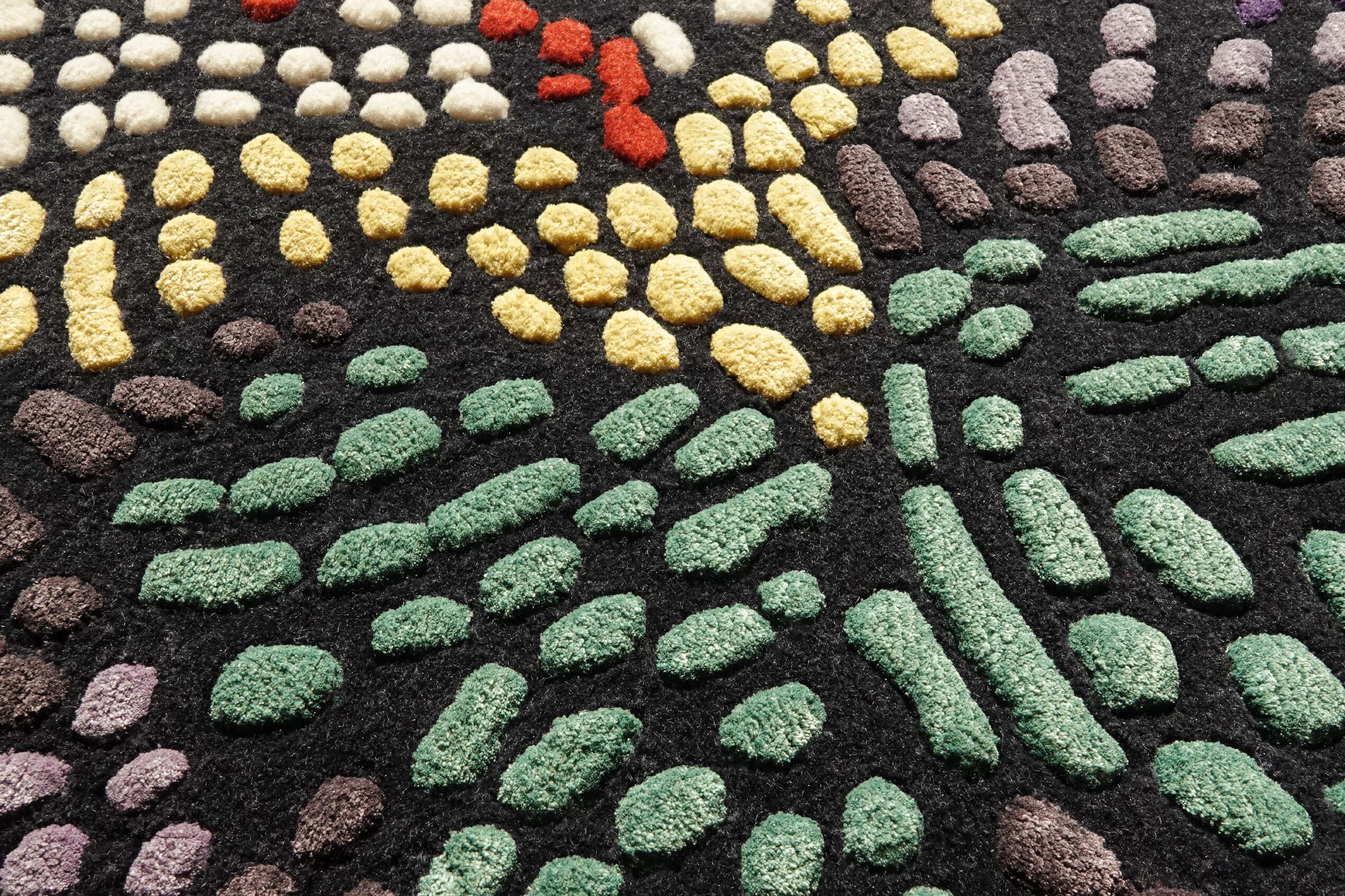 FIAMETTA GIARDINO IN PRIMAVERA by Tapis Rouge - Tappeto fatto a mano in lana e seta - 5