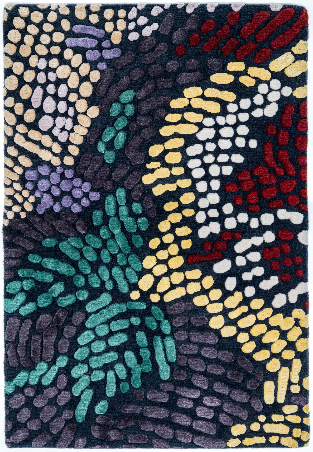 FIAMETTA GIARDINO IN PRIMAVERA by Tapis Rouge - Tappeto fatto a mano in lana e seta - 6