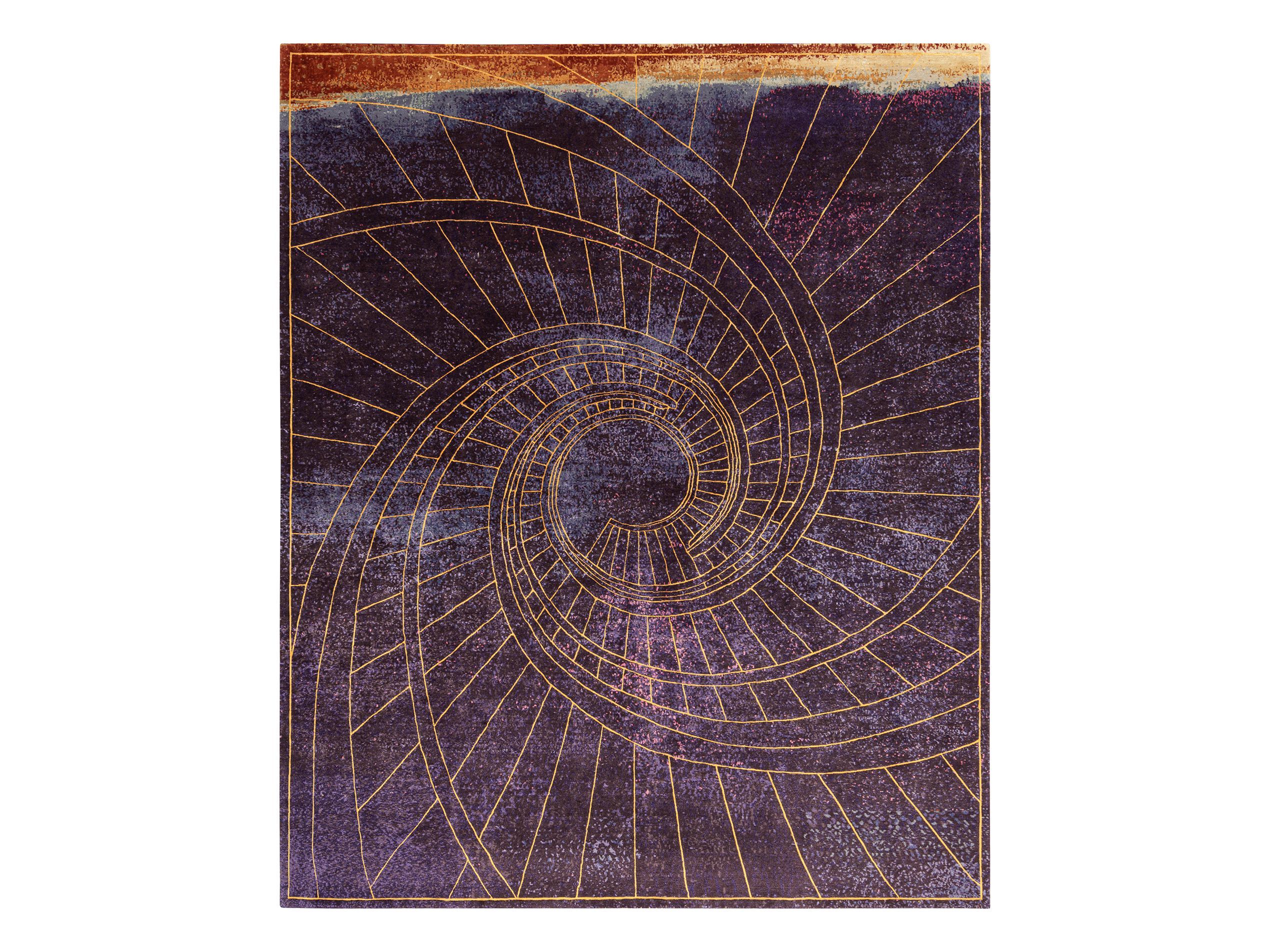 FIRENZE PORPORA by Tapis Rouge - Tappeto rettangolare fatto a mano