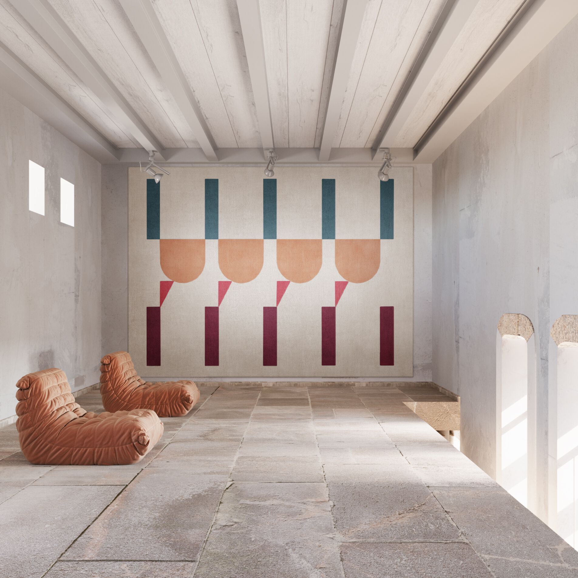 GOOGIE by Tapis Rouge - Tappeto rettangolare in lana - 12
