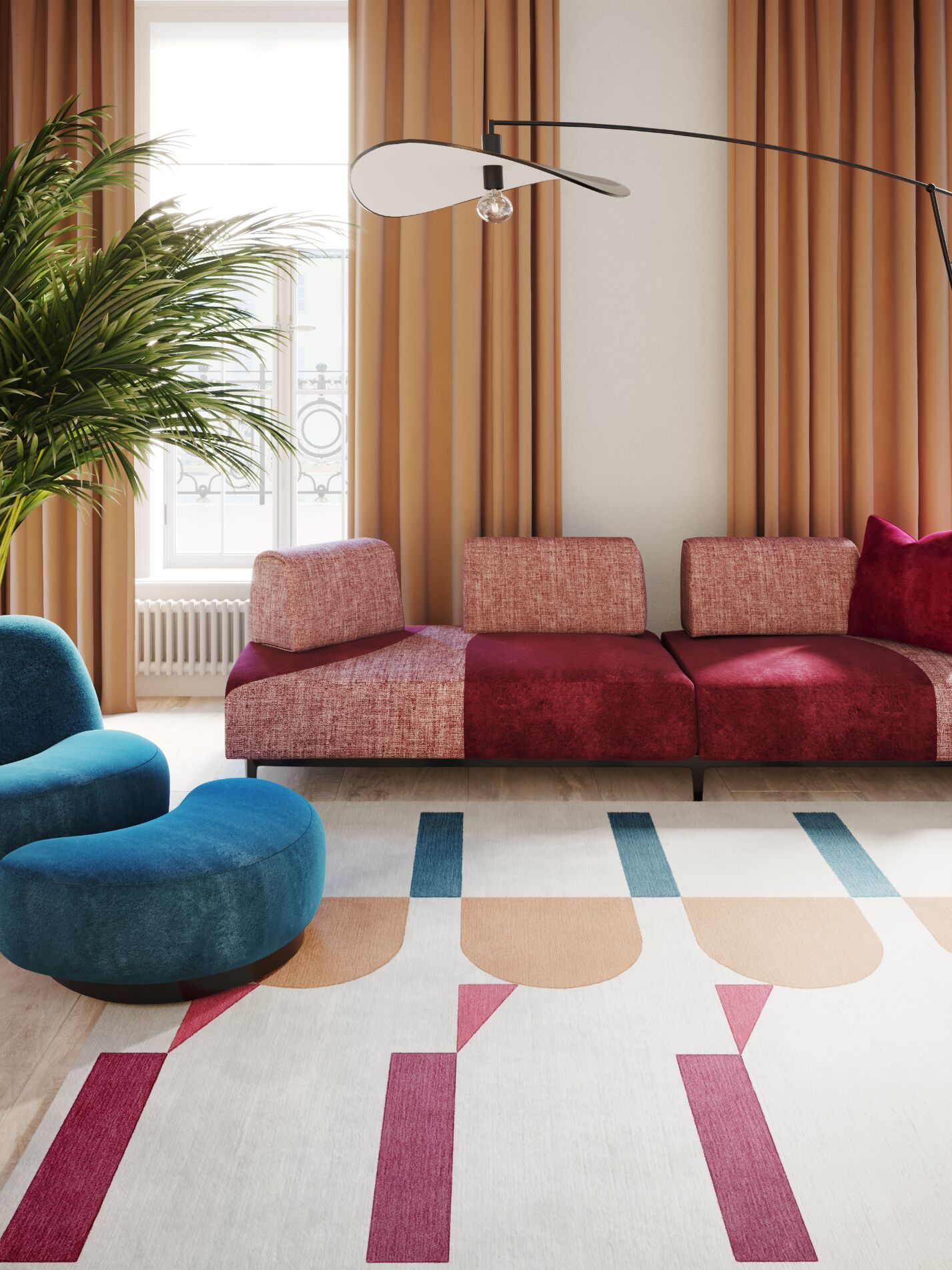 GOOGIE by Tapis Rouge - Tappeto rettangolare in lana - 2