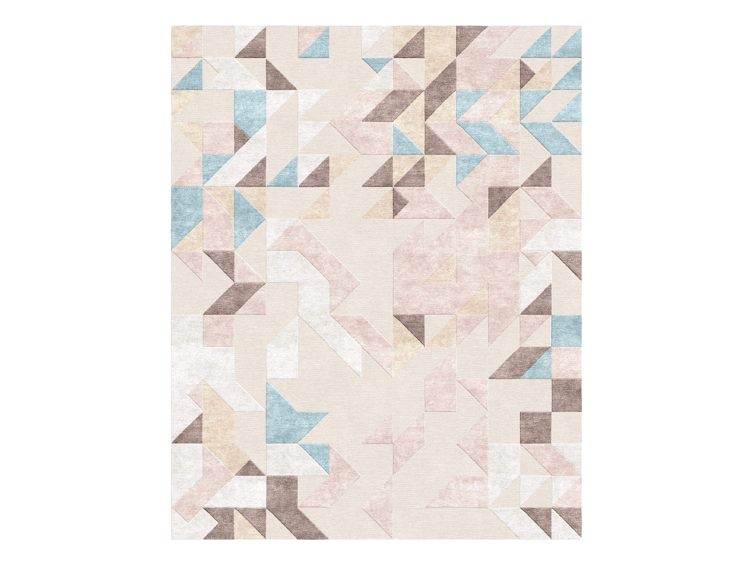 KALEIDOS VANILLA by Tapis Rouge - Tappeto rettangolare fatto a mano