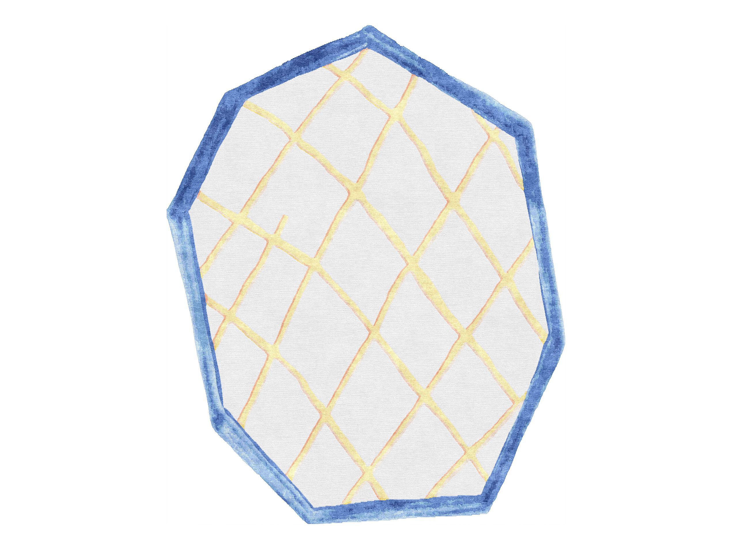 KOMOREBI by Tapis Rouge - Tappeto curvo fatto a mano