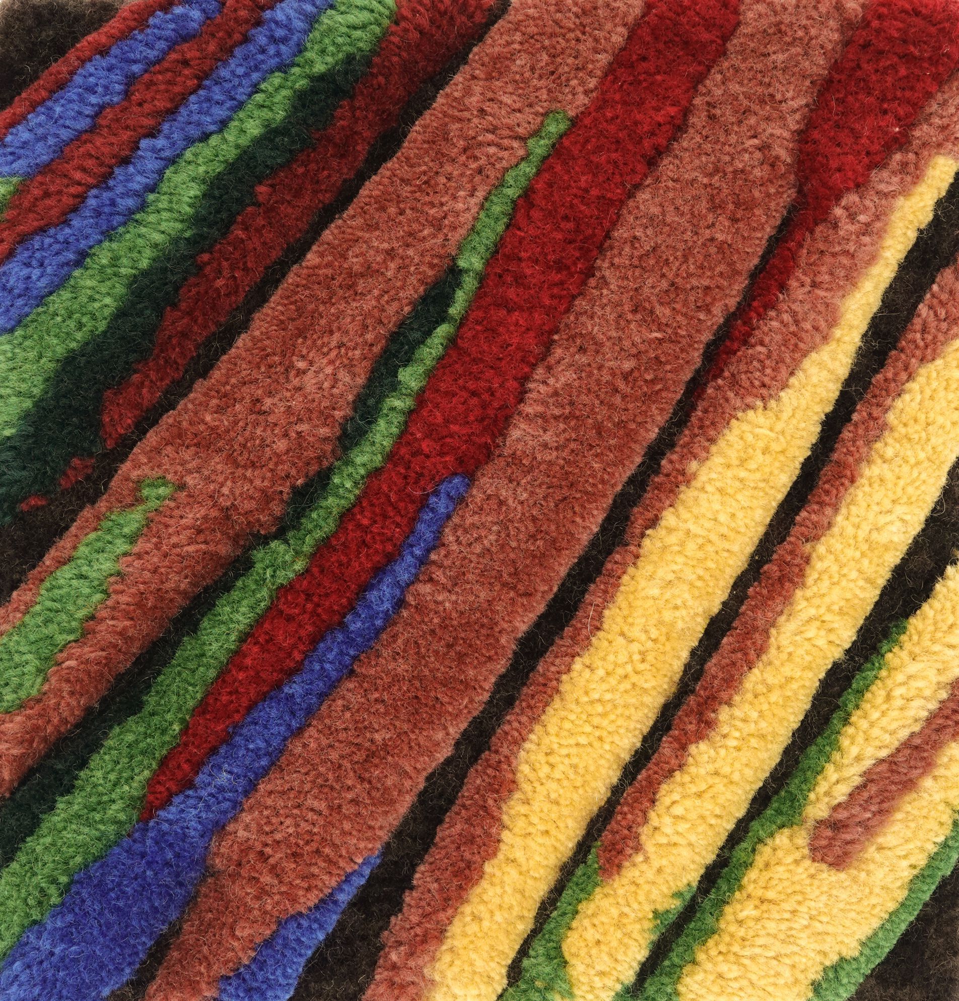 LASER SUN by Tapis Rouge - Tappeto curvo fatto a mano - 3