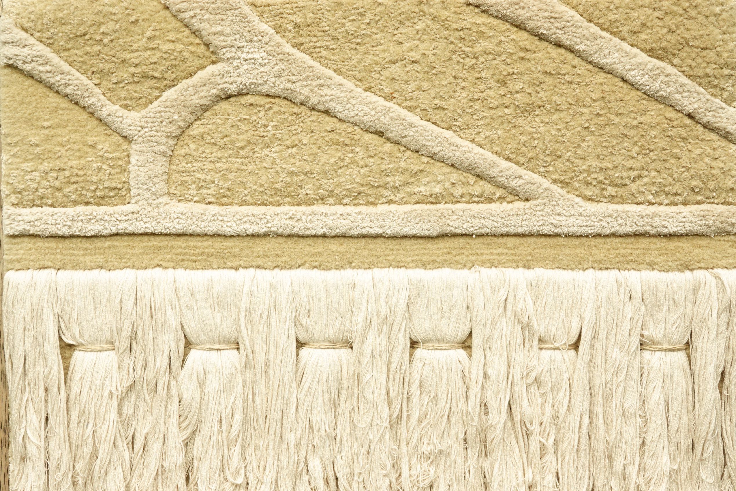 LAURA DORATO by Tapis Rouge - Tappeto fatto a mano in lana e seta - 3