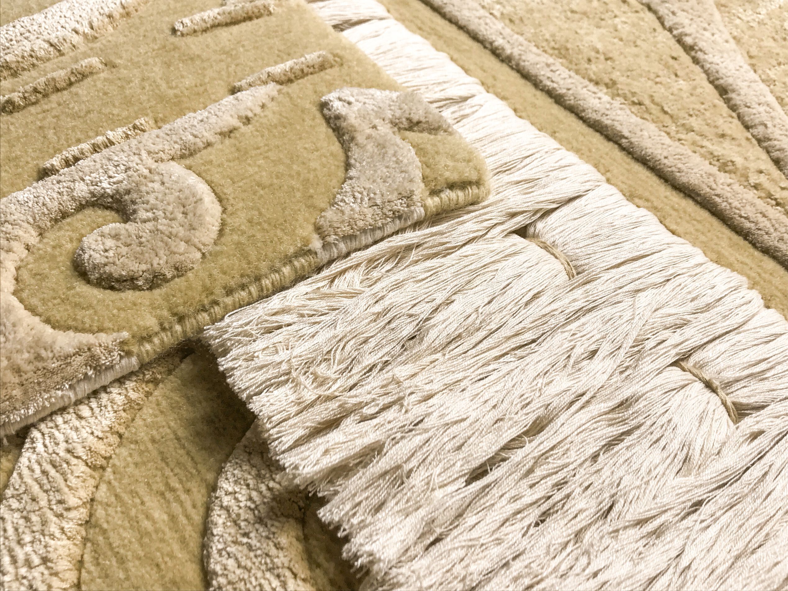 LAURA DORATO by Tapis Rouge - Tappeto fatto a mano in lana e seta - 7
