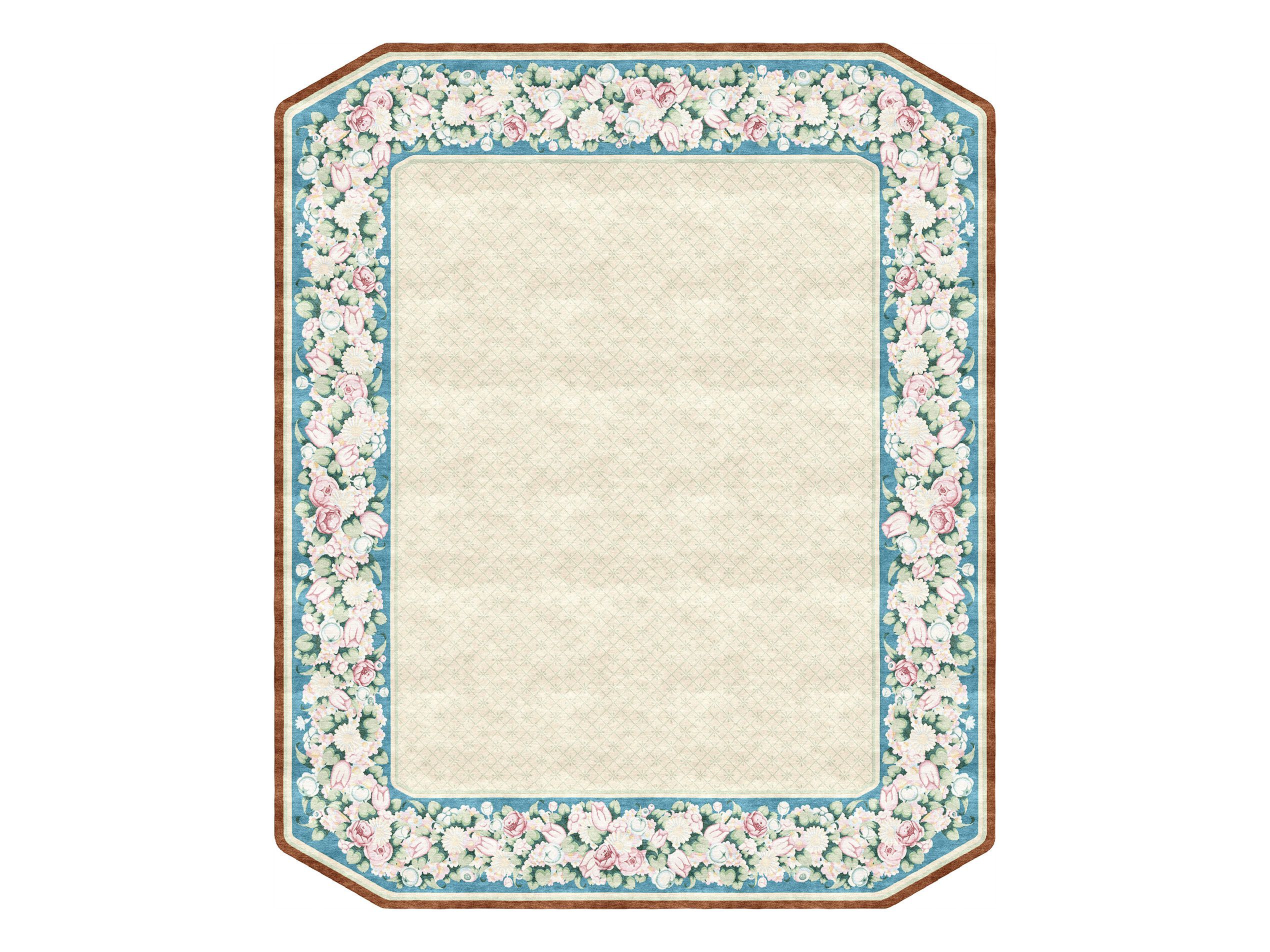 LELEU ROSARY SCENT by Tapis Rouge - Tappeto fatto a mano in seta