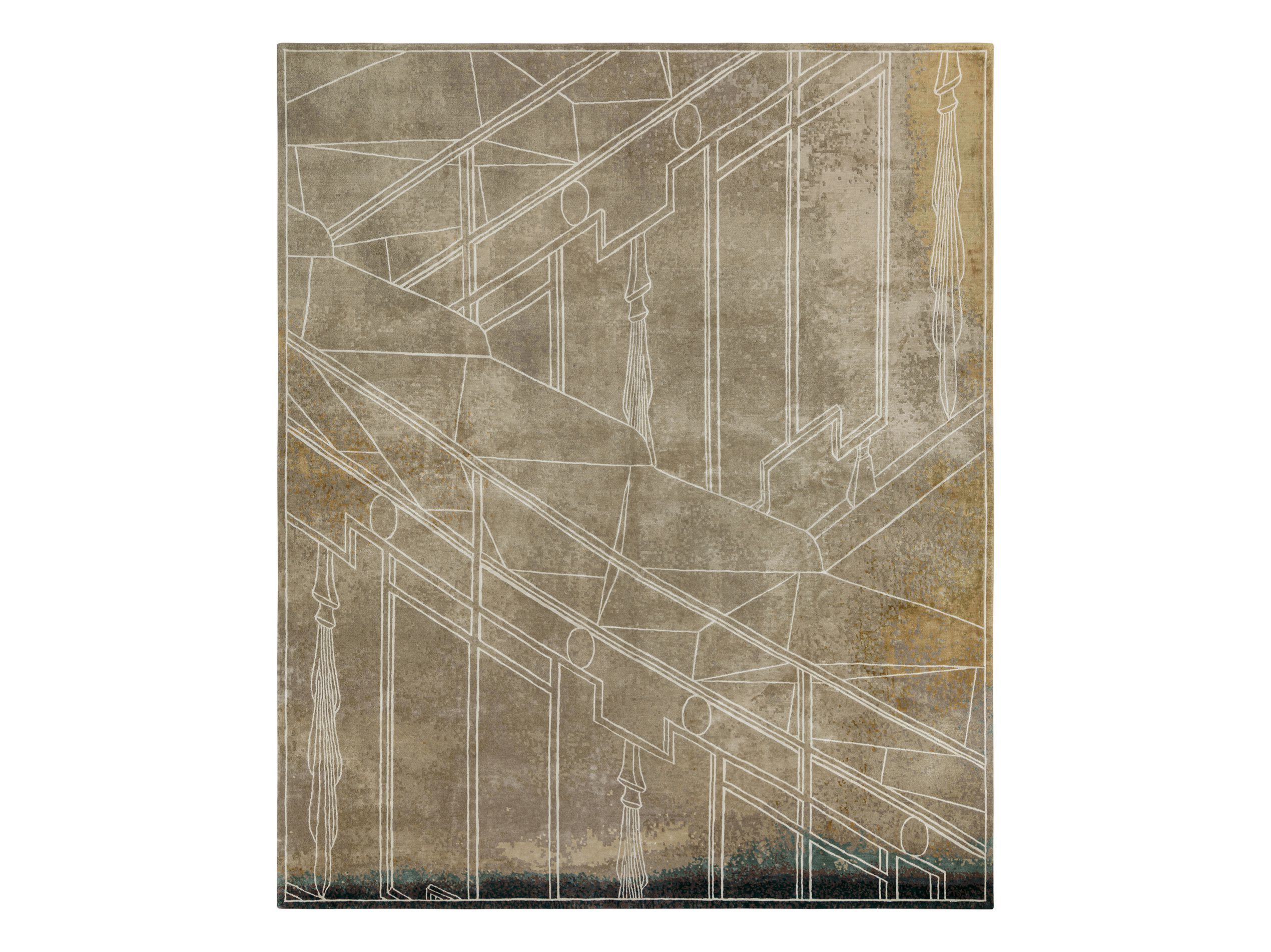 MILANO KHAKI by Tapis Rouge - Tappeto rettangolare fatto a mano