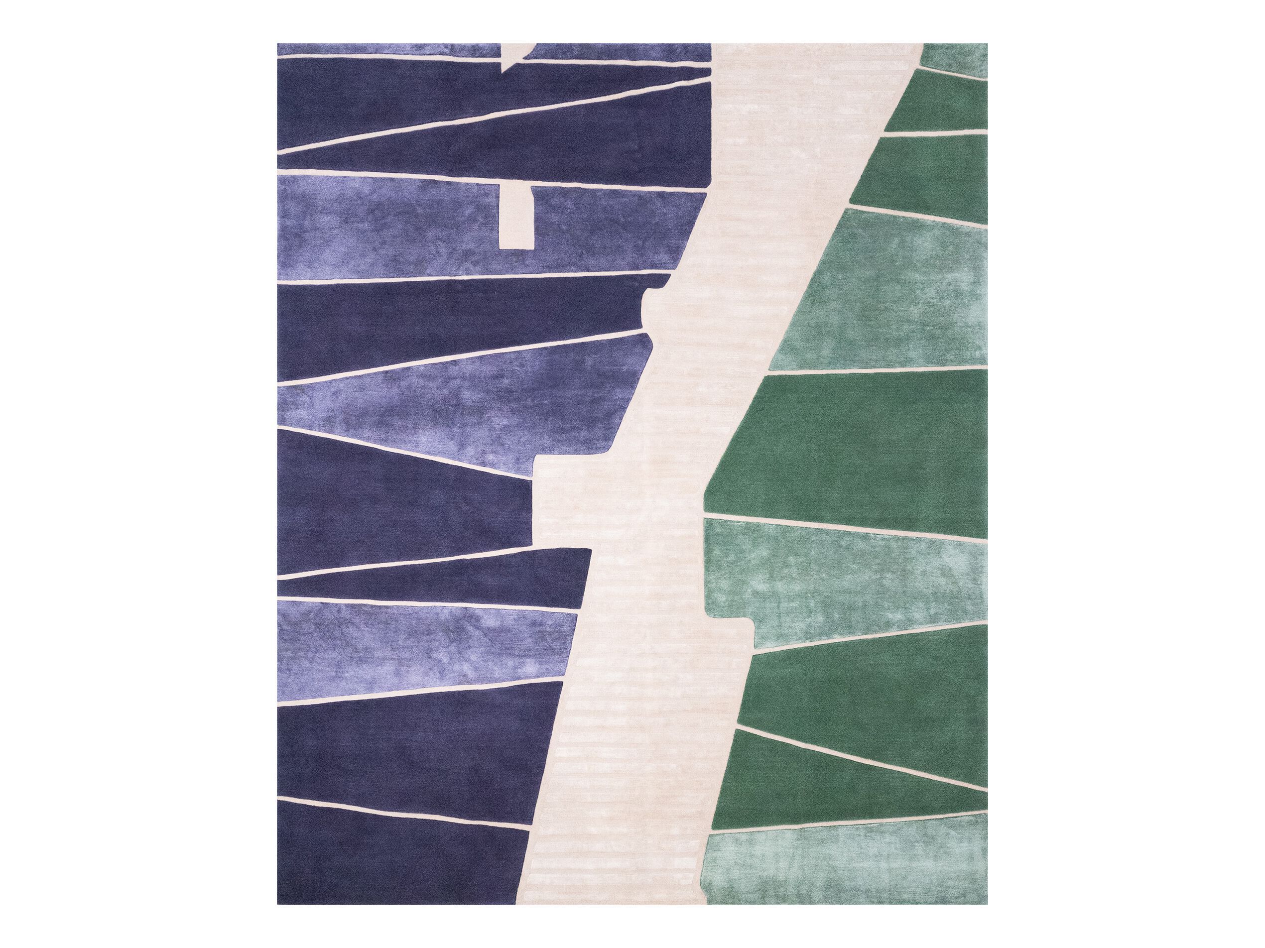 MILLENIUM BRIDGE by Tapis Rouge - Tappeto rettangolare fatto a mano