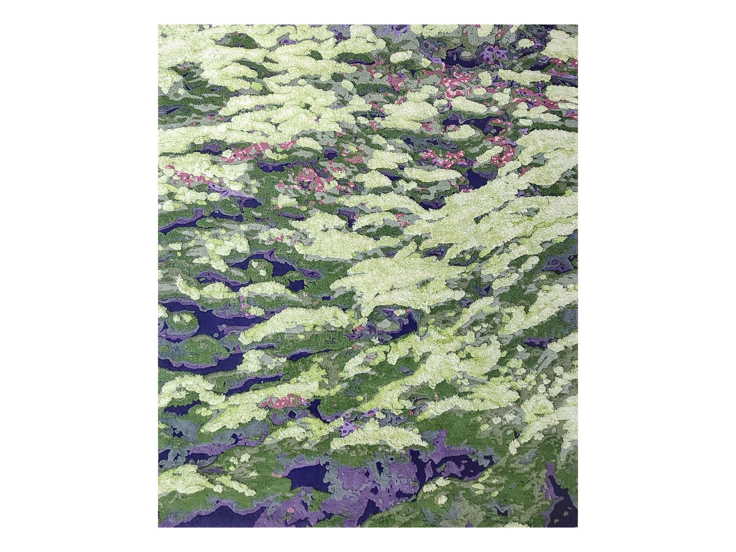 MYSTERIOUS MOSS by Tapis Rouge - Tappeto rettangolare taftato a mano