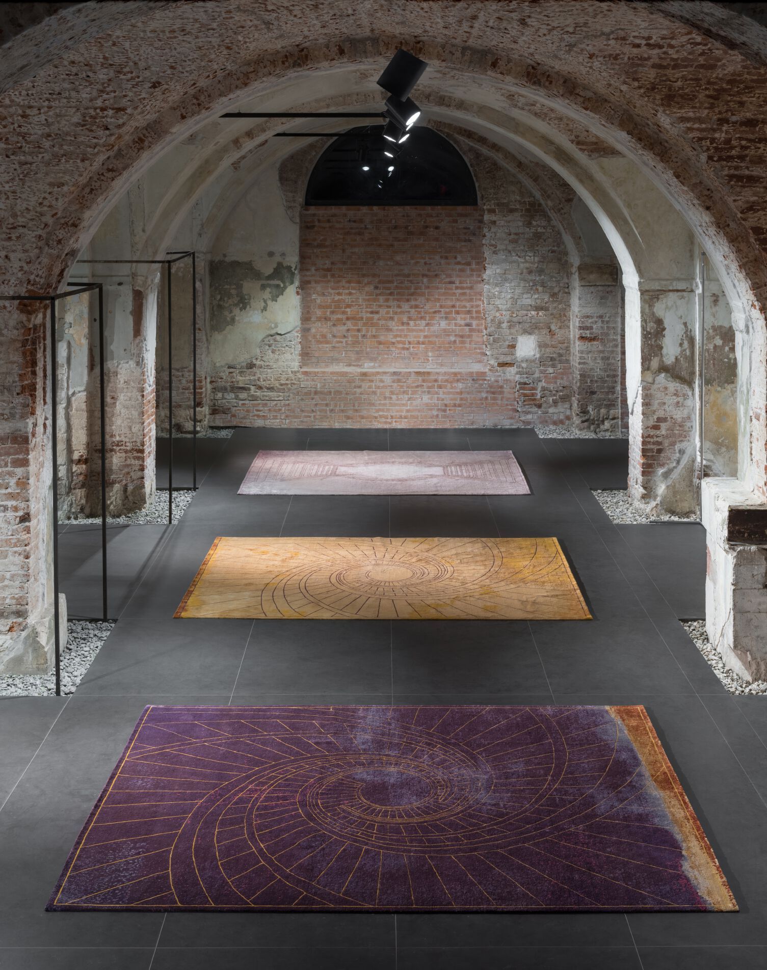 NAPOLI ROSA POLVERE by Tapis Rouge - Tappeto rettangolare fatto a mano - 3