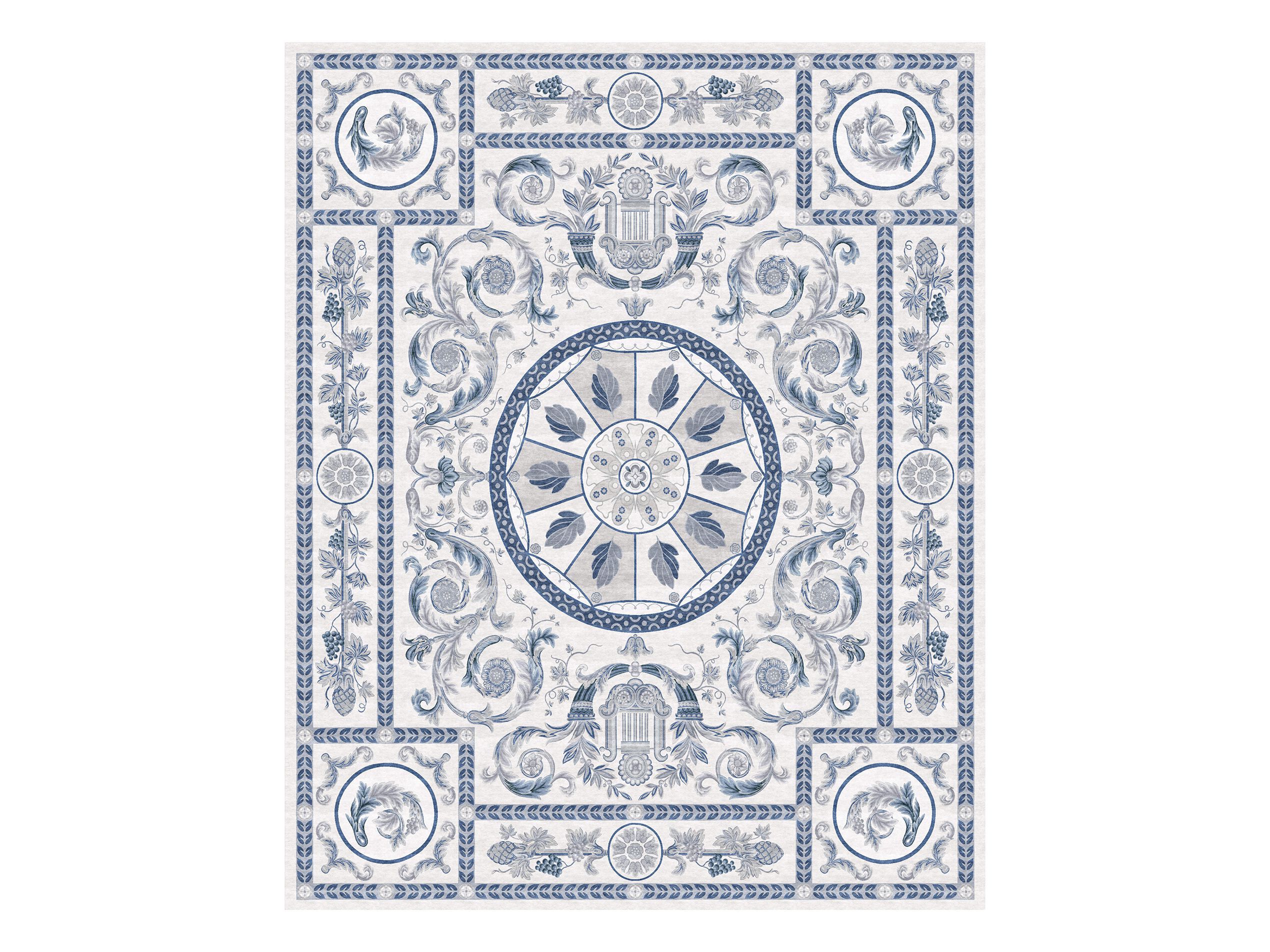 ROYAL ARFA BLUE by Tapis Rouge - Tappeto fatto a mano rettangolare