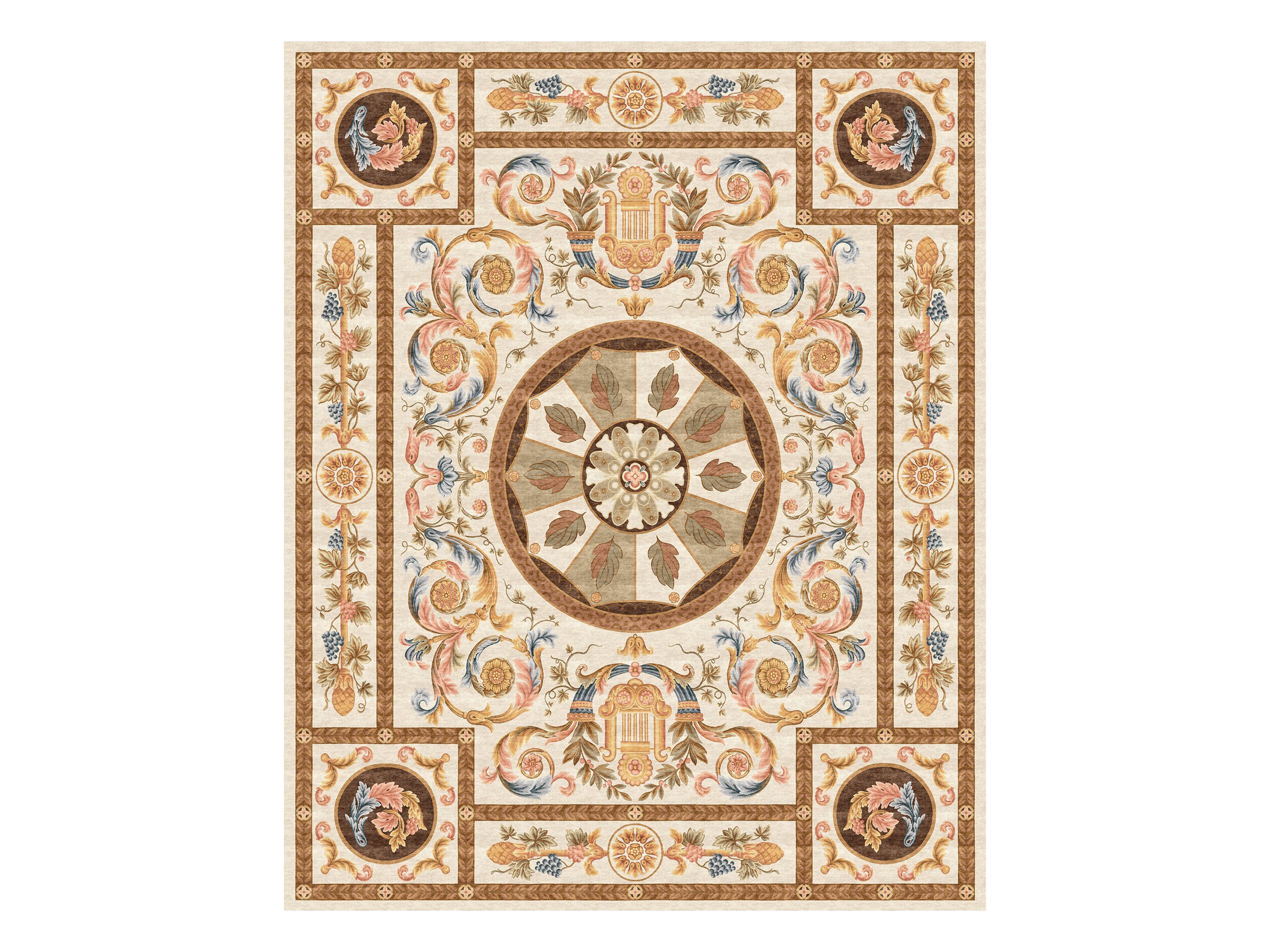 ROYAL ARFA OCHRE by Tapis Rouge - Tappeto fatto a mano rettangolare