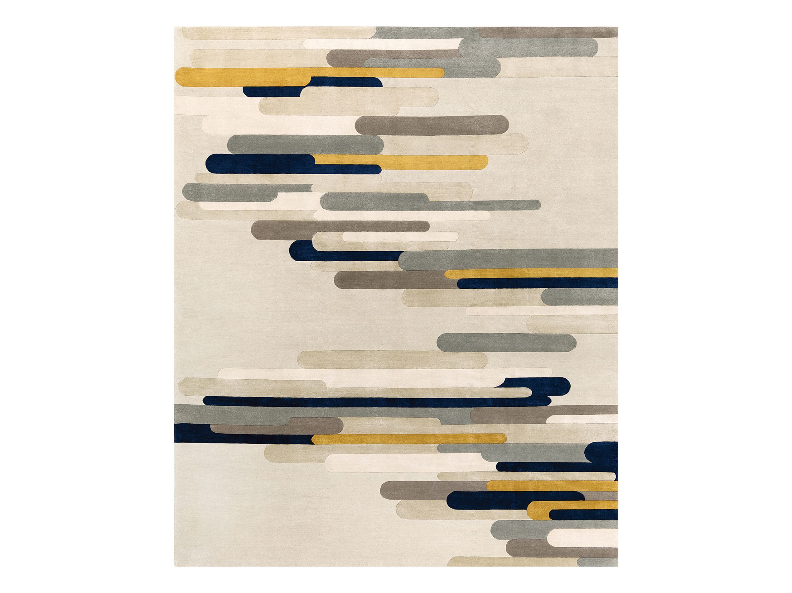 RUE CLER by Tapis Rouge - Tappeto rettangolare fatto a mano