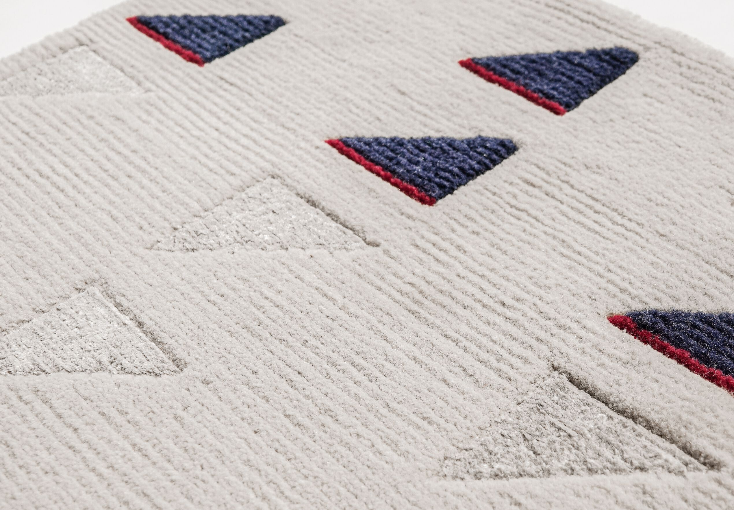 SELLERO GRIGIO CHIARO by Tapis Rouge - Tappeto rettangolare fatto a mano - 8