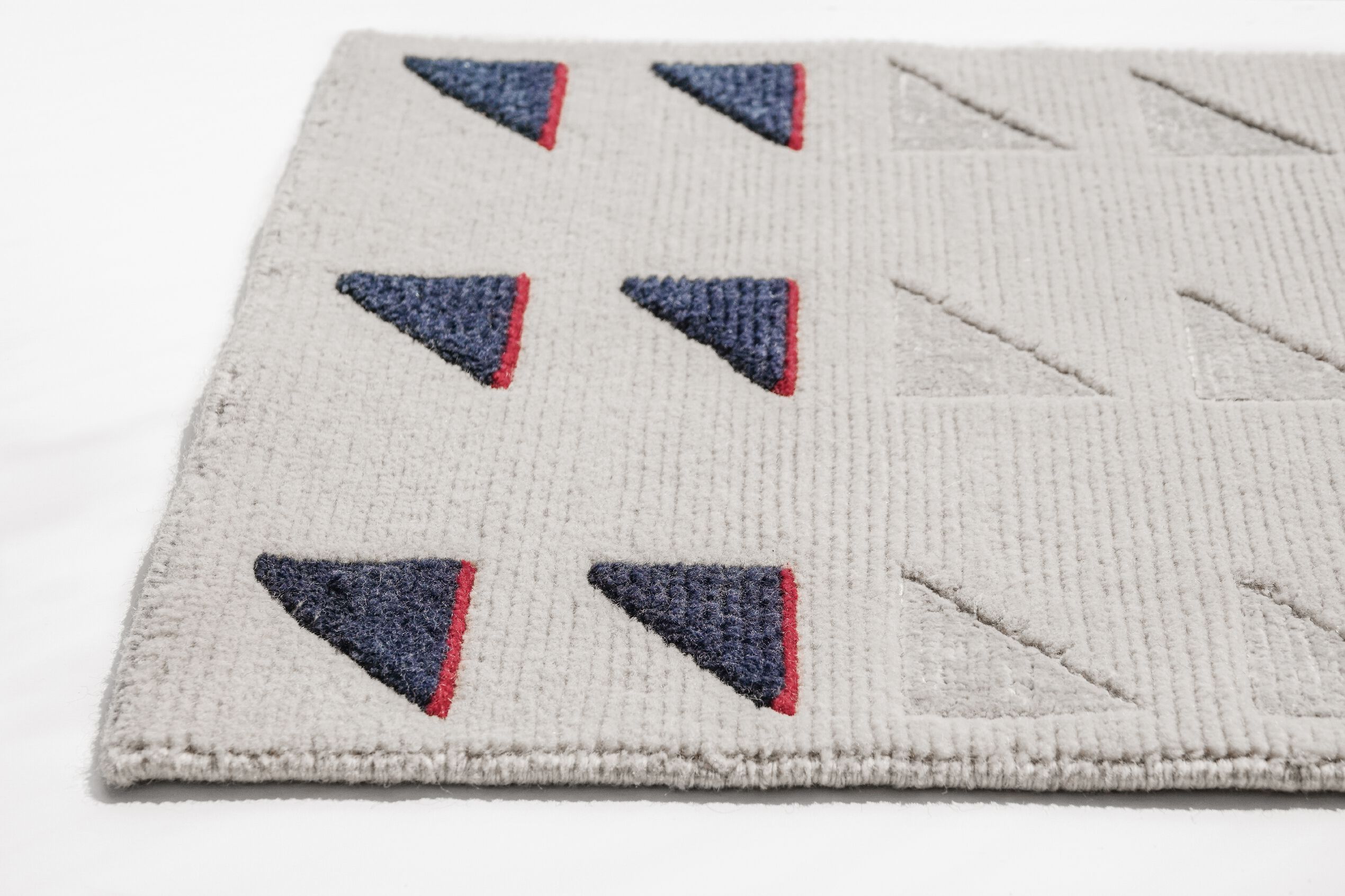 SELLERO GRIGIO CHIARO by Tapis Rouge - Tappeto rettangolare fatto a mano - 10