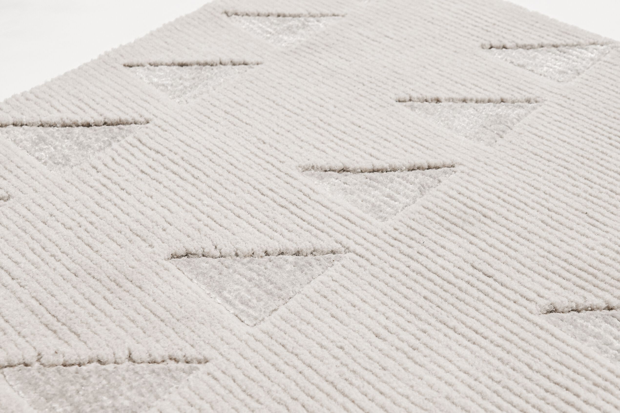 SELLERO GRIGIO CHIARO by Tapis Rouge - Tappeto rettangolare fatto a mano - 9