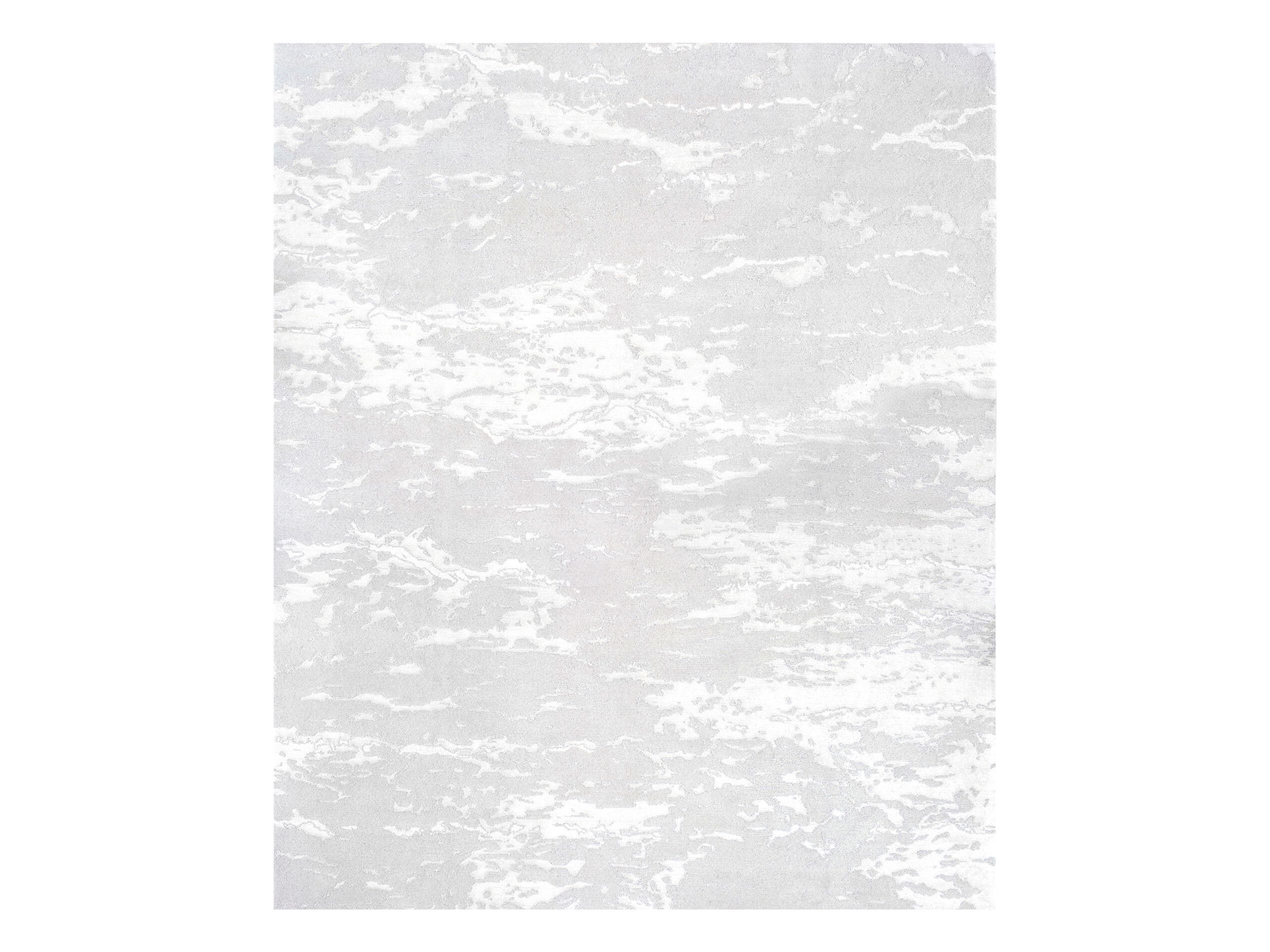 SEVEN WHITE by Tapis Rouge - Tappeto rettangolare fatto a mano