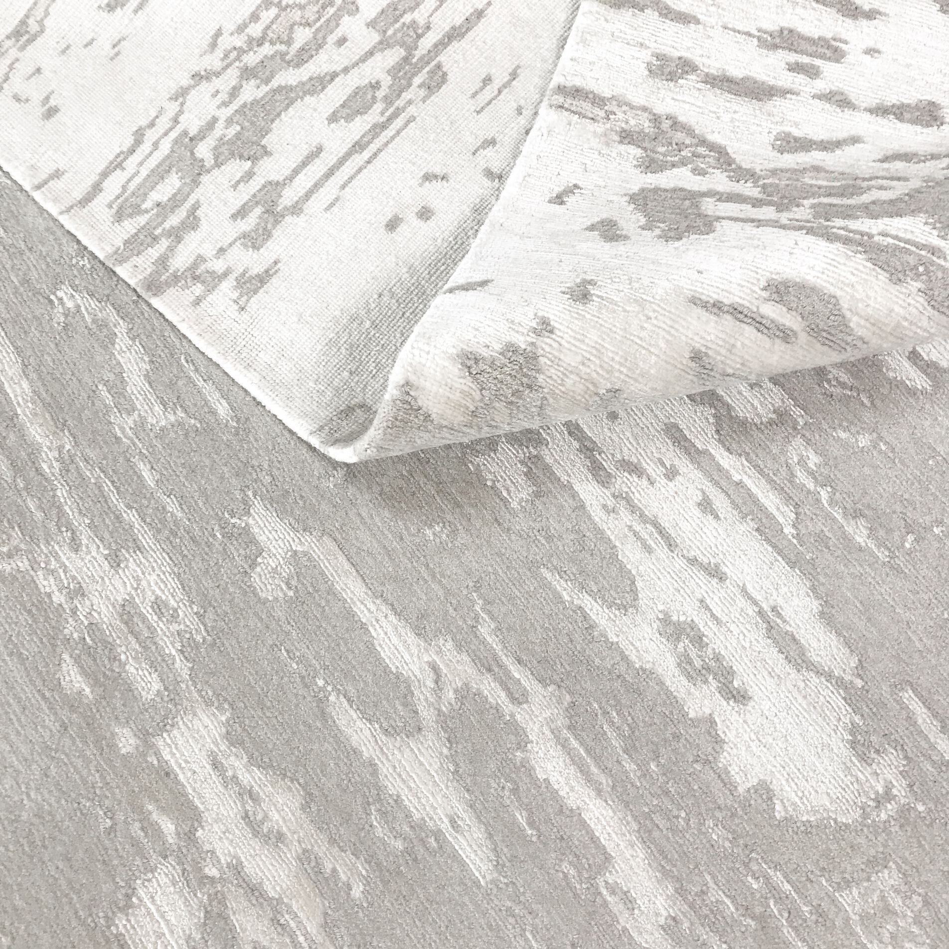 SEVEN WHITE by Tapis Rouge - Tappeto rettangolare fatto a mano - 4