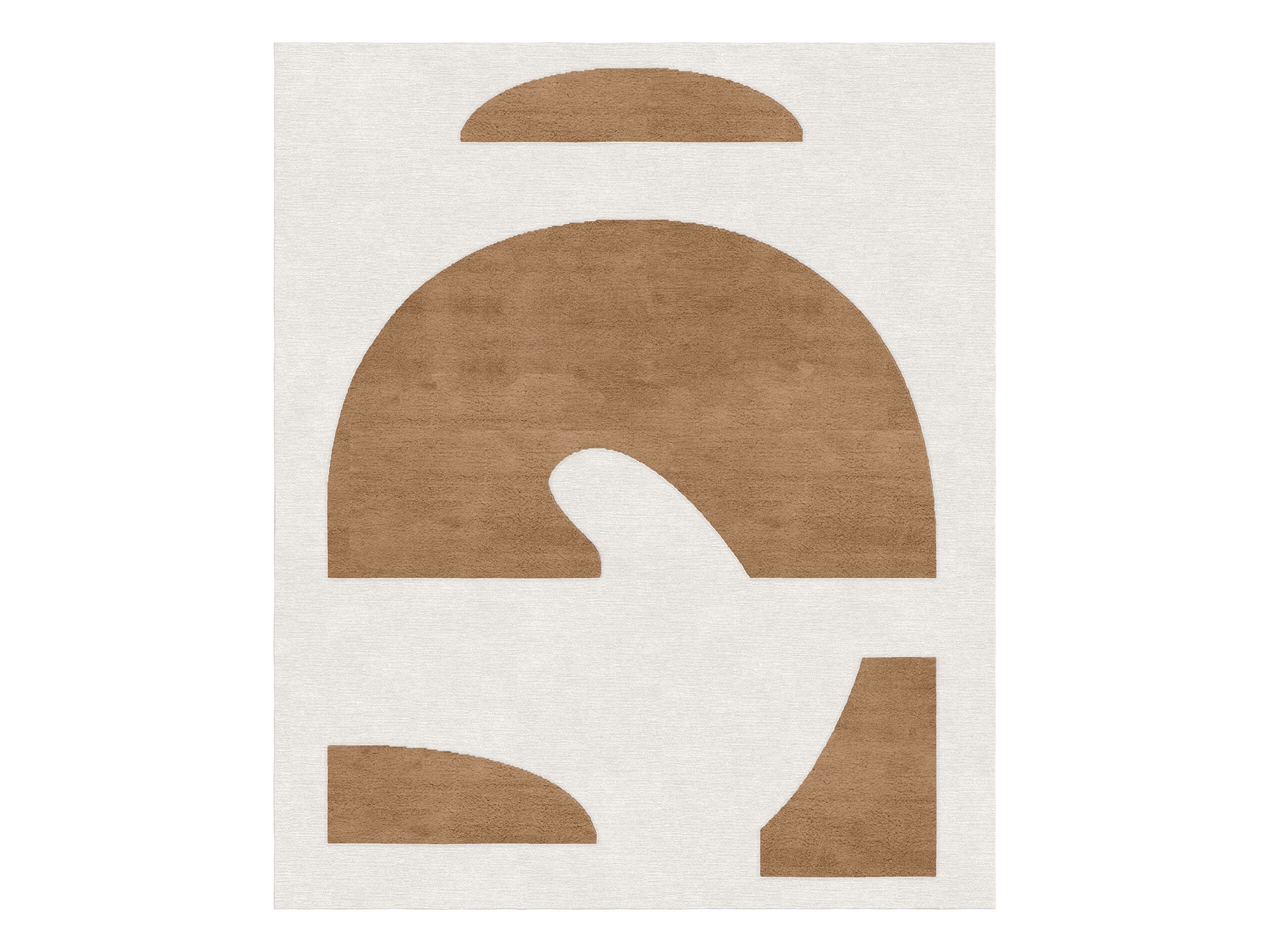 SEYCHELLES MORNING by Tapis Rouge - Tappeto rettangolare fatto a mano in lana