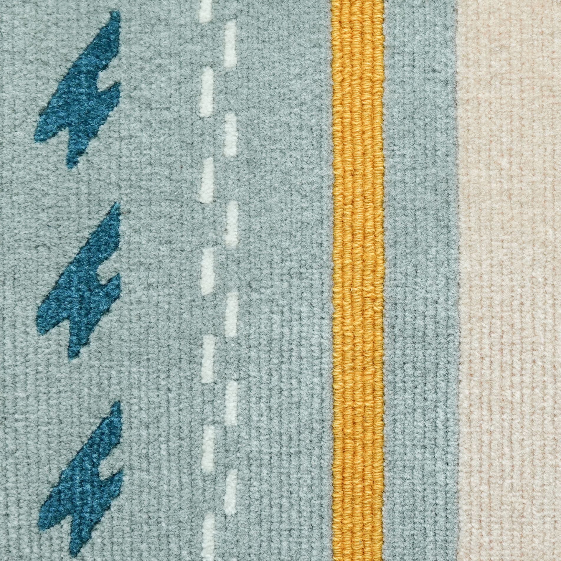 SONICO GRIGIO by Tapis Rouge - Tappeto rettangolare fatto a mano - 4