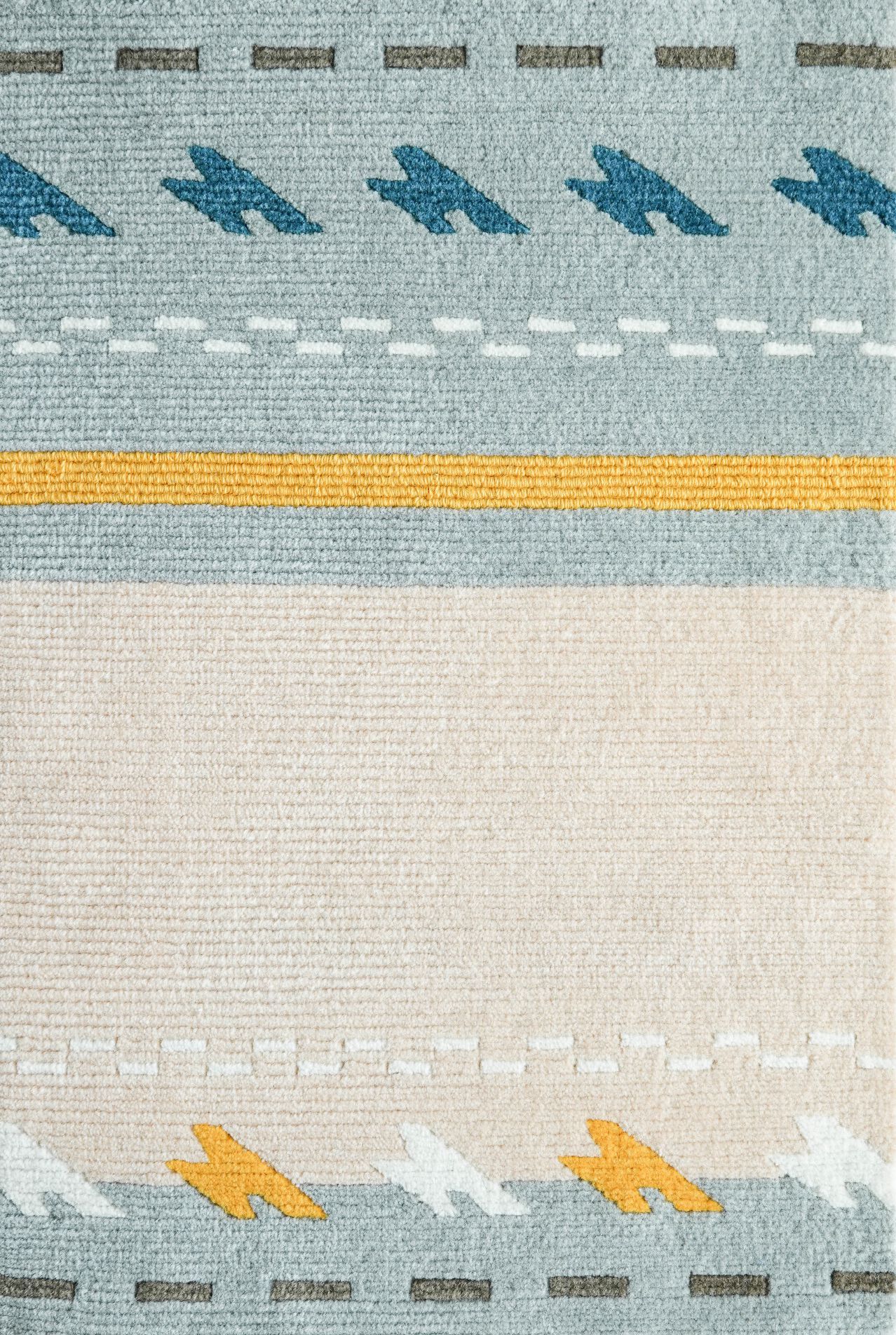 SONICO GRIGIO by Tapis Rouge - Tappeto rettangolare fatto a mano - 5