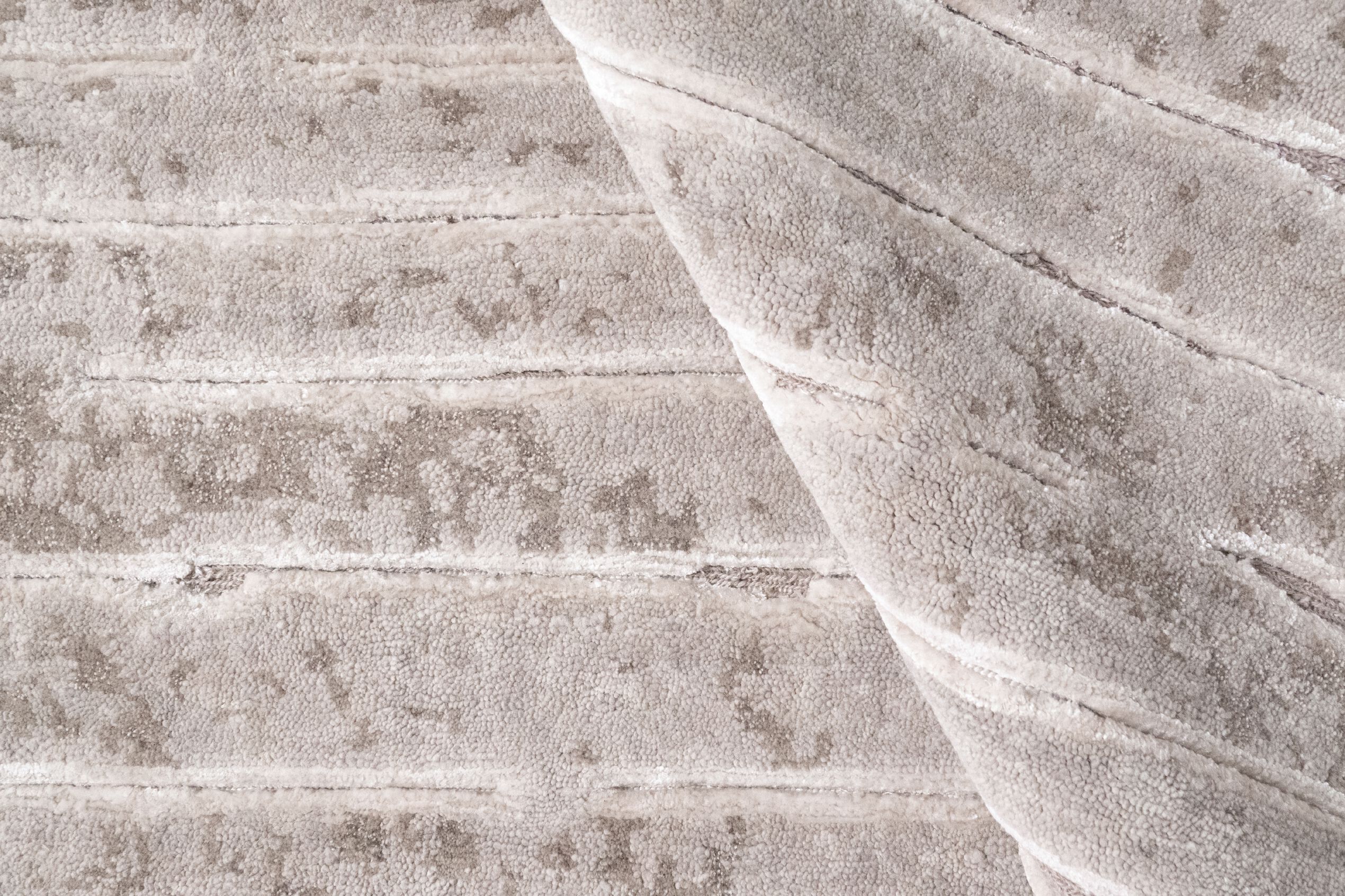 TWO BEIGE by Tapis Rouge - Tappeto rettangolare fatto a mano - 4