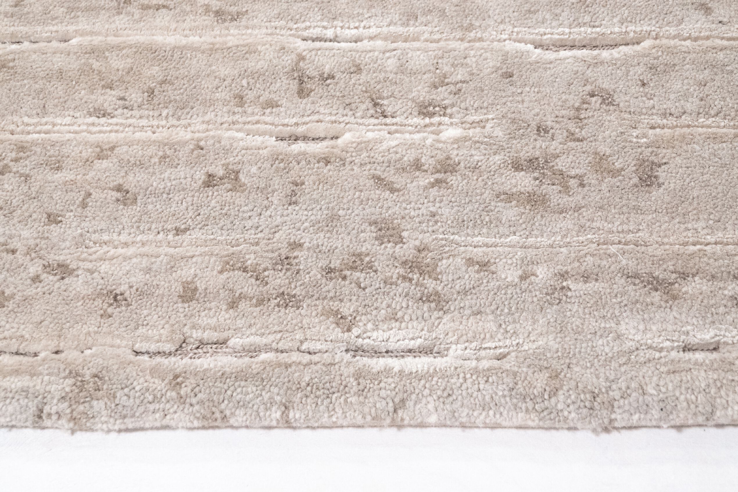 TWO BEIGE by Tapis Rouge - Tappeto rettangolare fatto a mano - 3