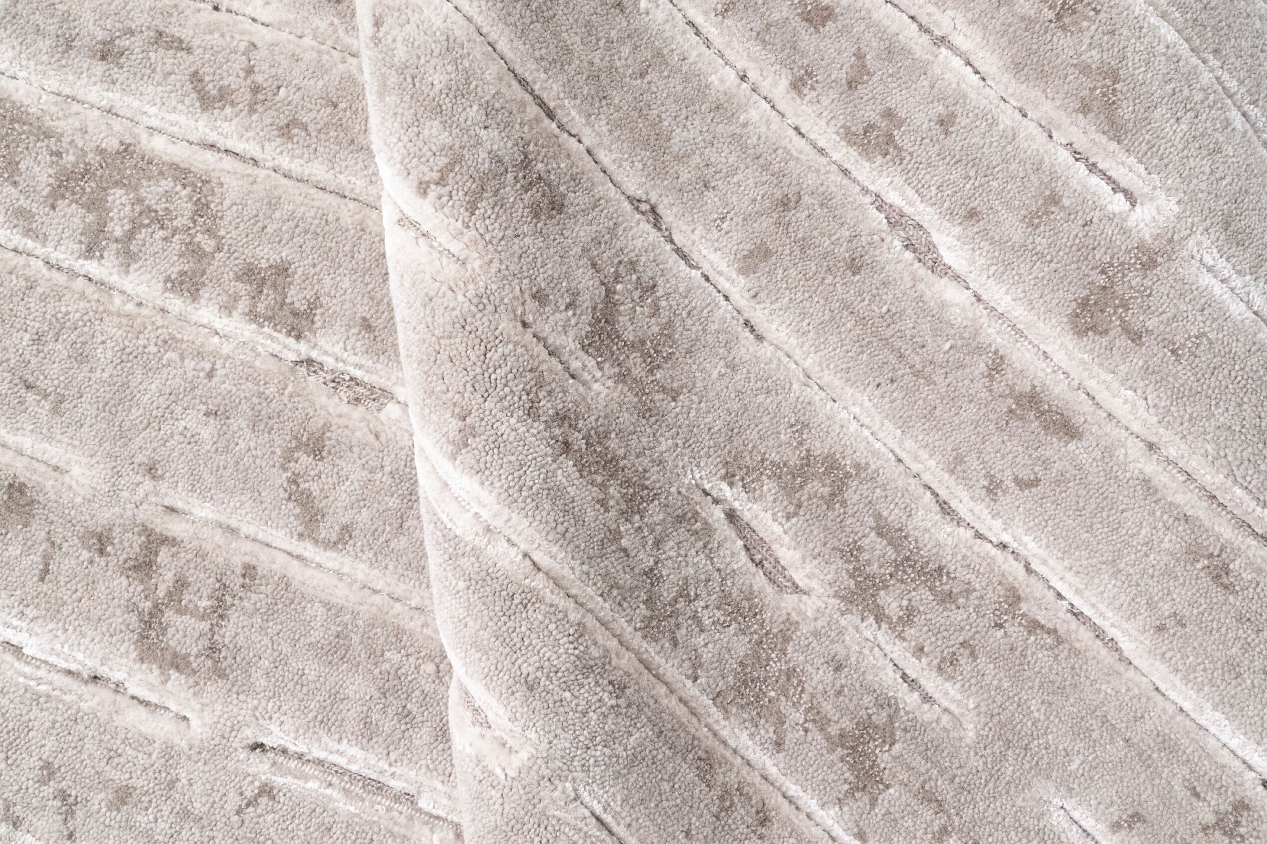 TWO BEIGE by Tapis Rouge - Tappeto rettangolare fatto a mano - 5