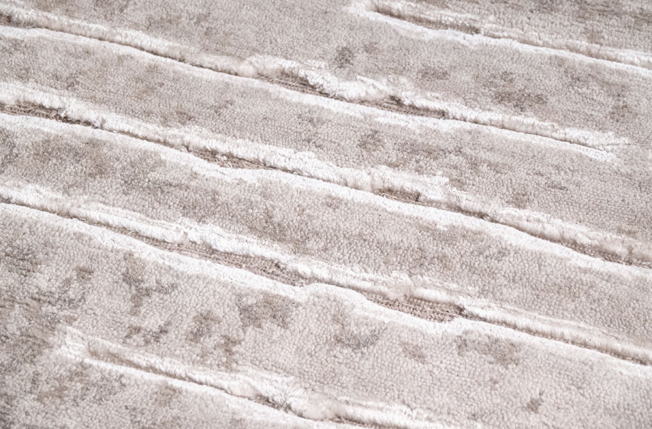 TWO BEIGE by Tapis Rouge - Tappeto rettangolare fatto a mano - 11